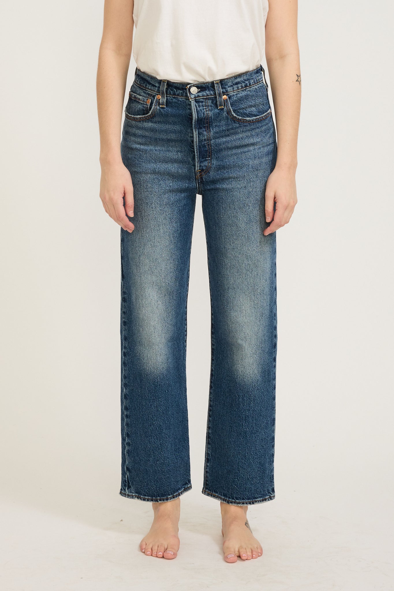 Ribcage straight levi's online