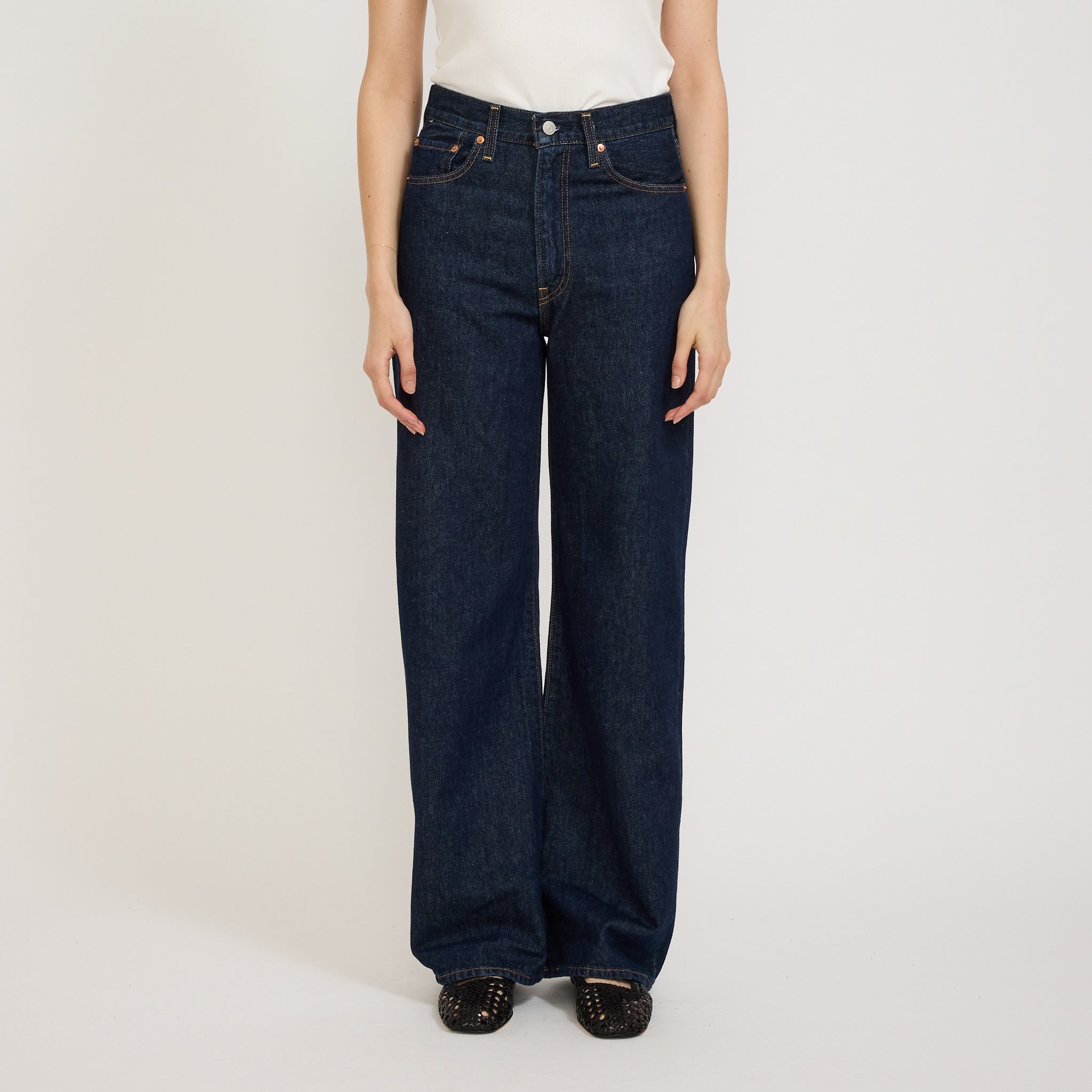 Levis Ribcage Wide Leg Shaded View Maplestore - Main Image