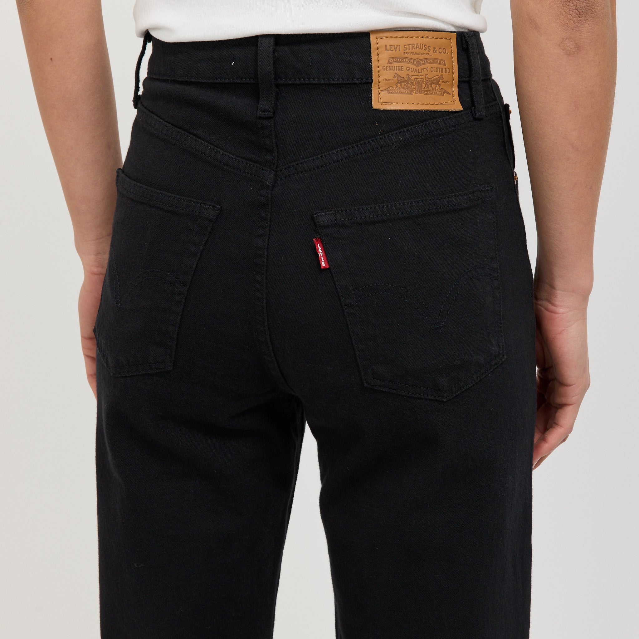 Ribcage Straight Ankle Black Sprout