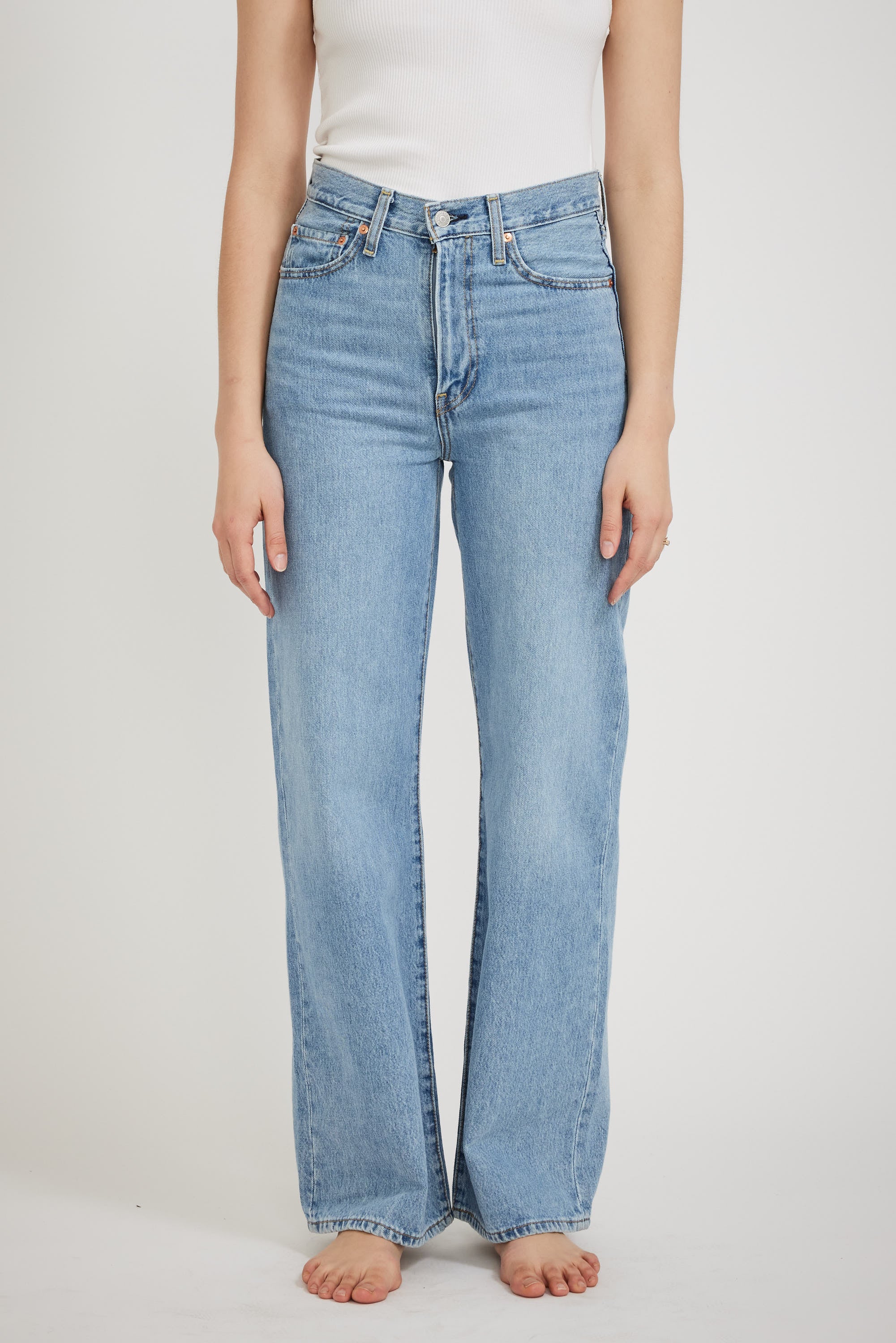 Wide leg levis for womens on sale