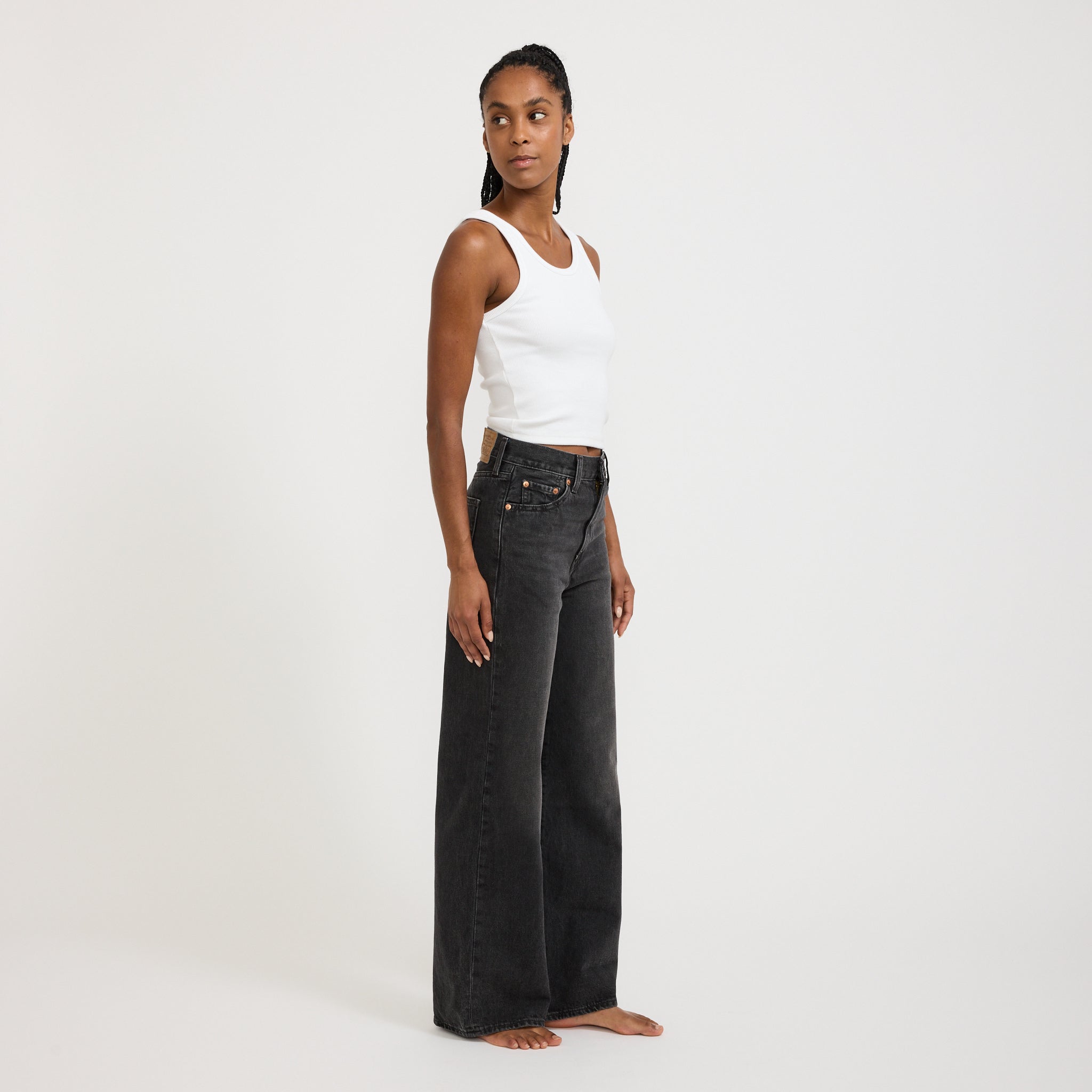 Ribcage Wide Leg Swipe Up