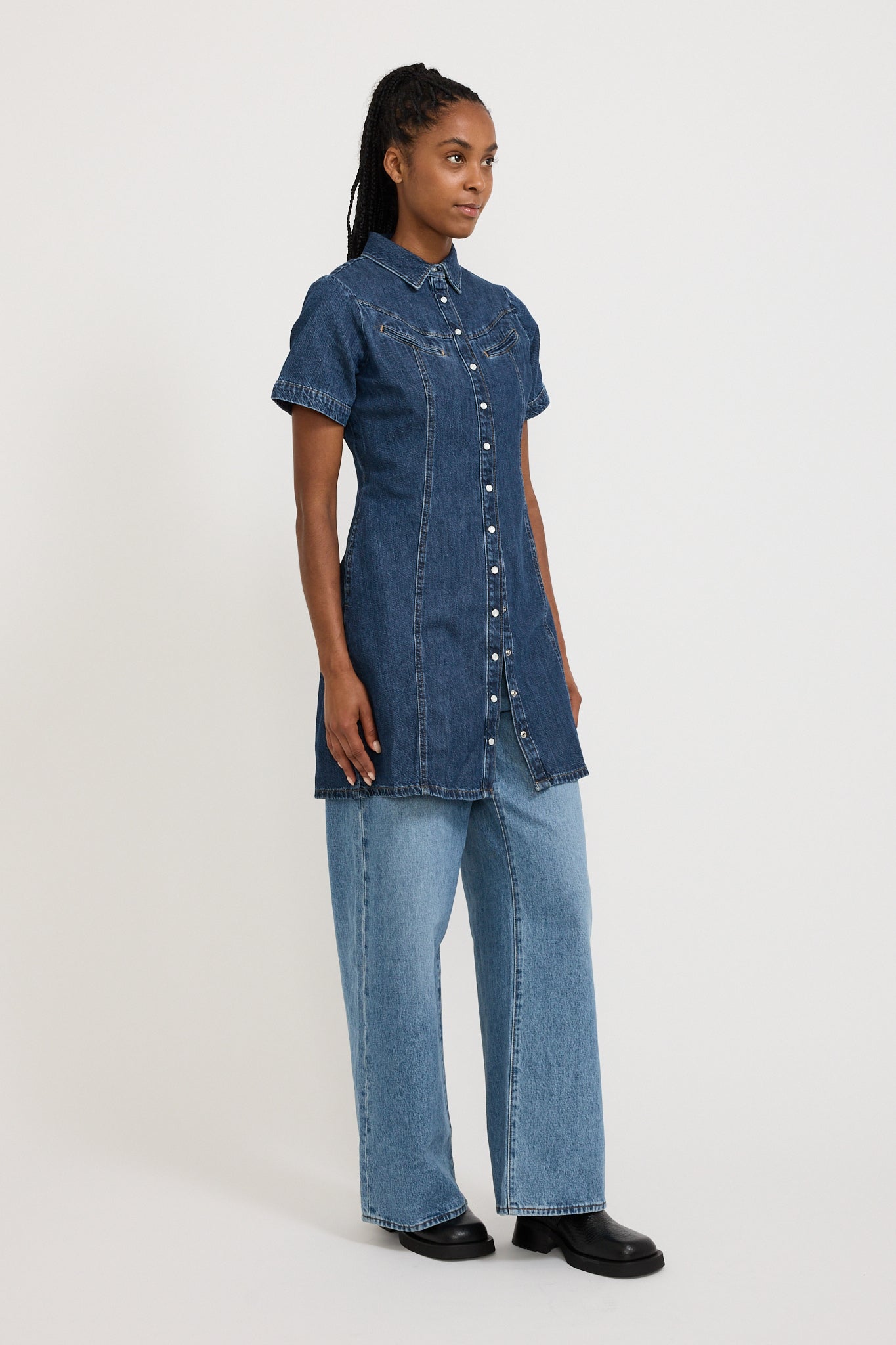 Rinoa Denim Dress Sledge Sister