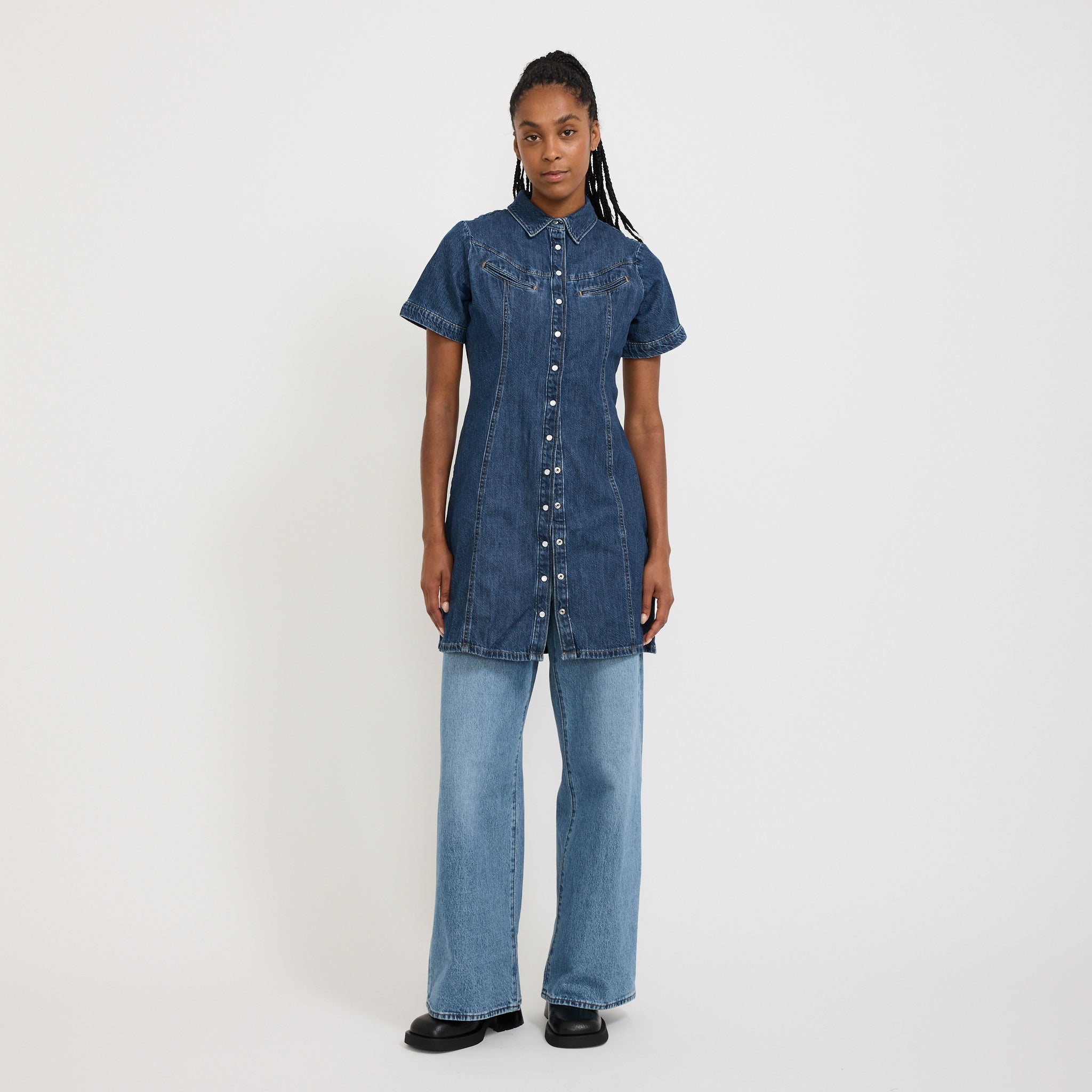 Rinoa Denim Dress Sledge Sister