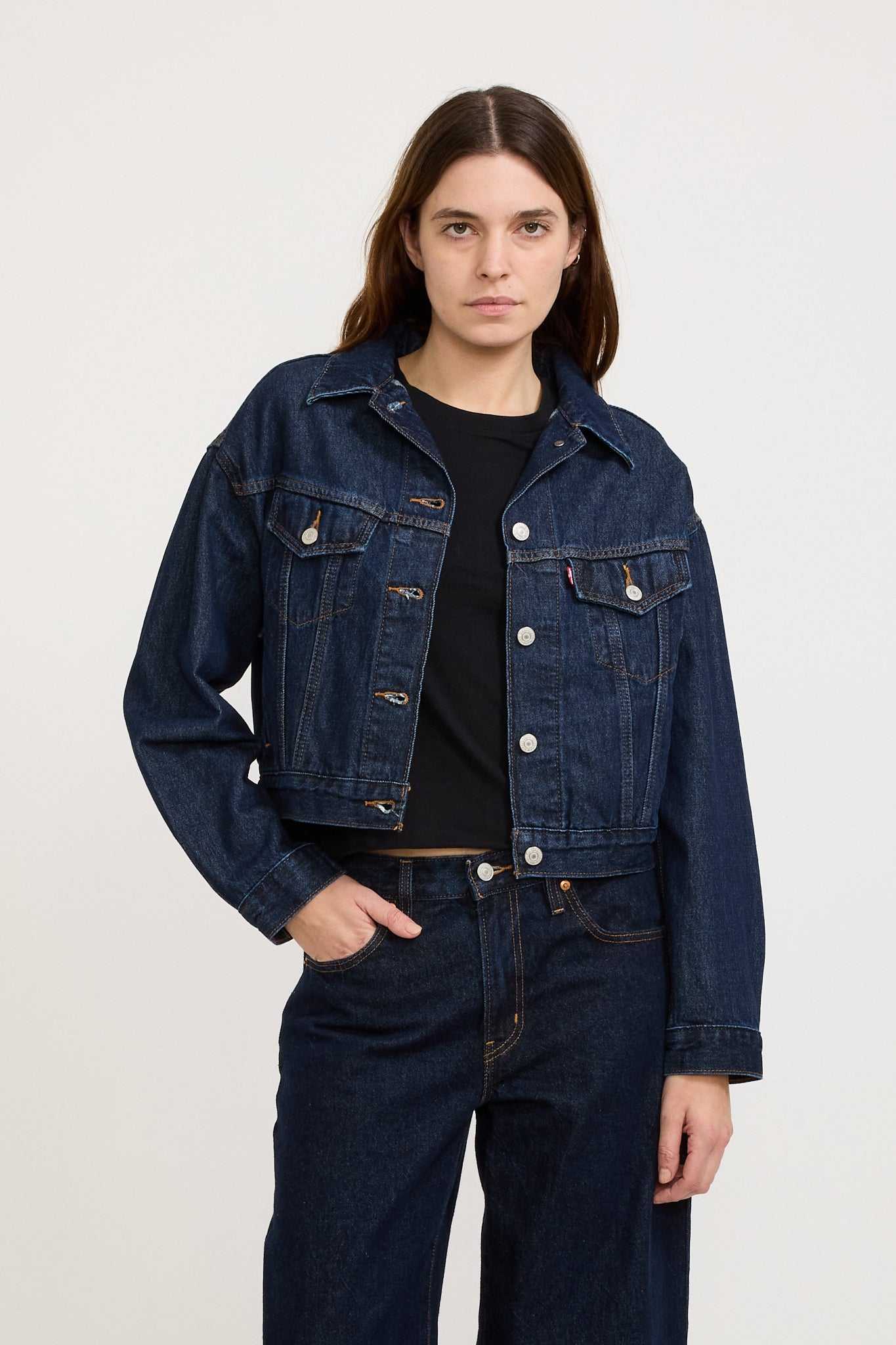 Levis | Shrunken 90's Trucker Remember Together | Maplestore