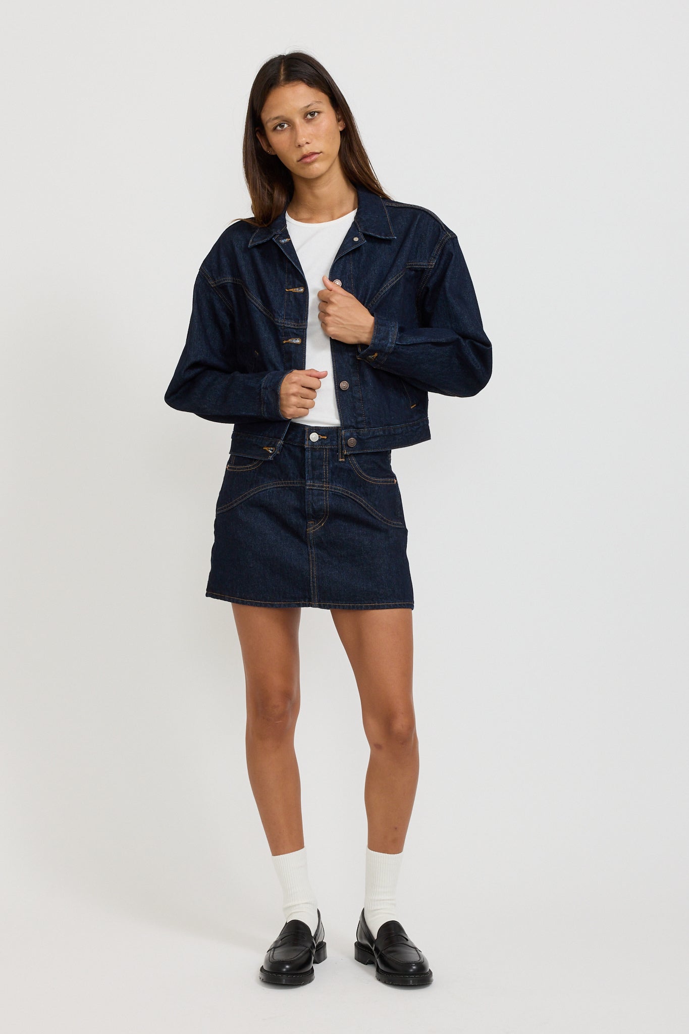 Levis | Shrunken 90's Trucker Western Dream Nice Dreams | Maplestore