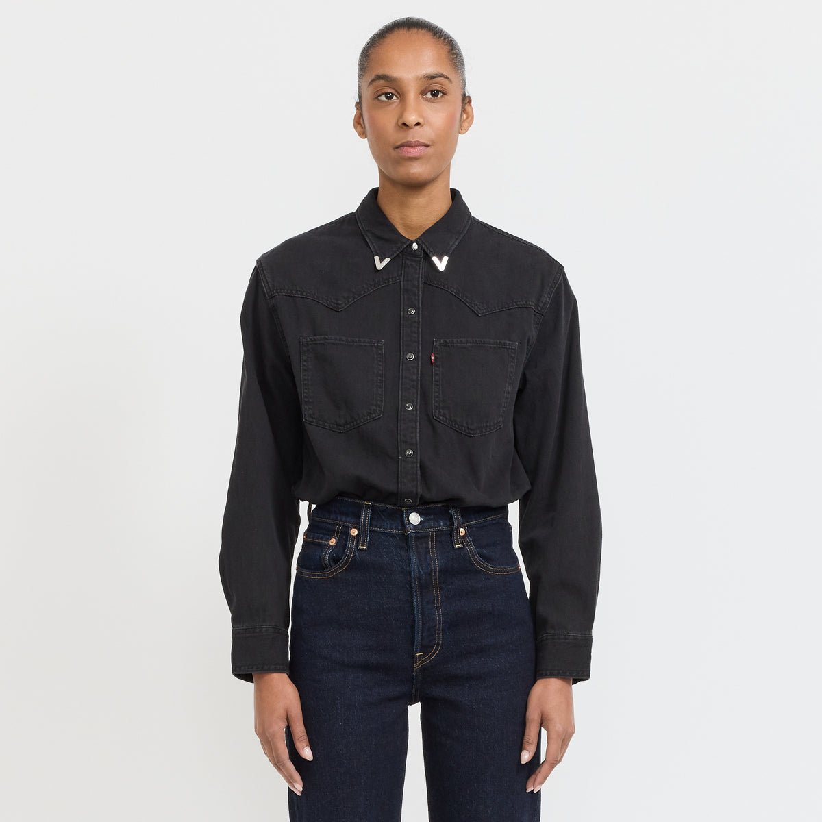 Levi's Philippines Black Levi Button Down Shirt Levis Teodora