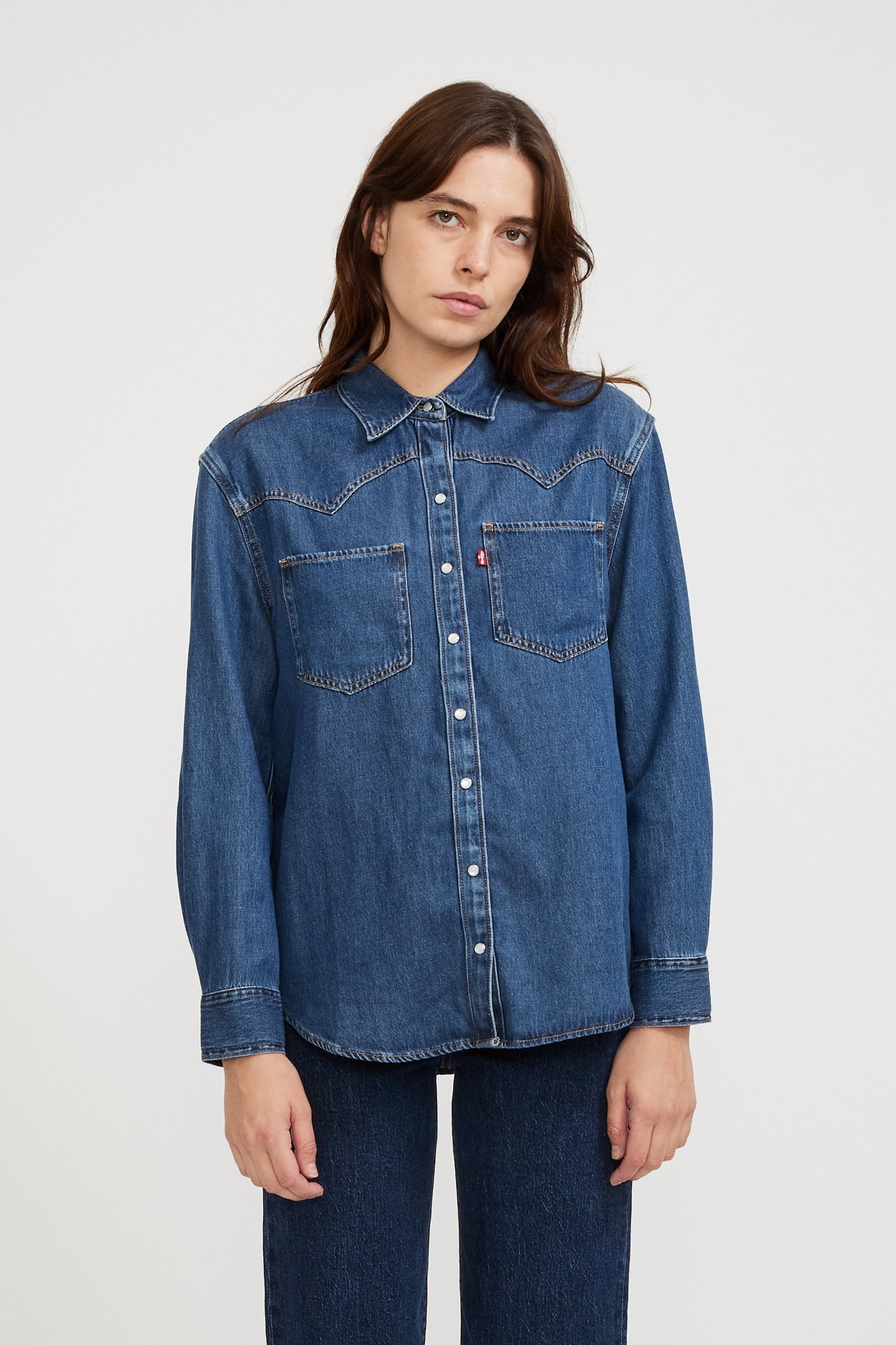 Levis | Teodora Western Shirt Air Space 5 | Maplestore