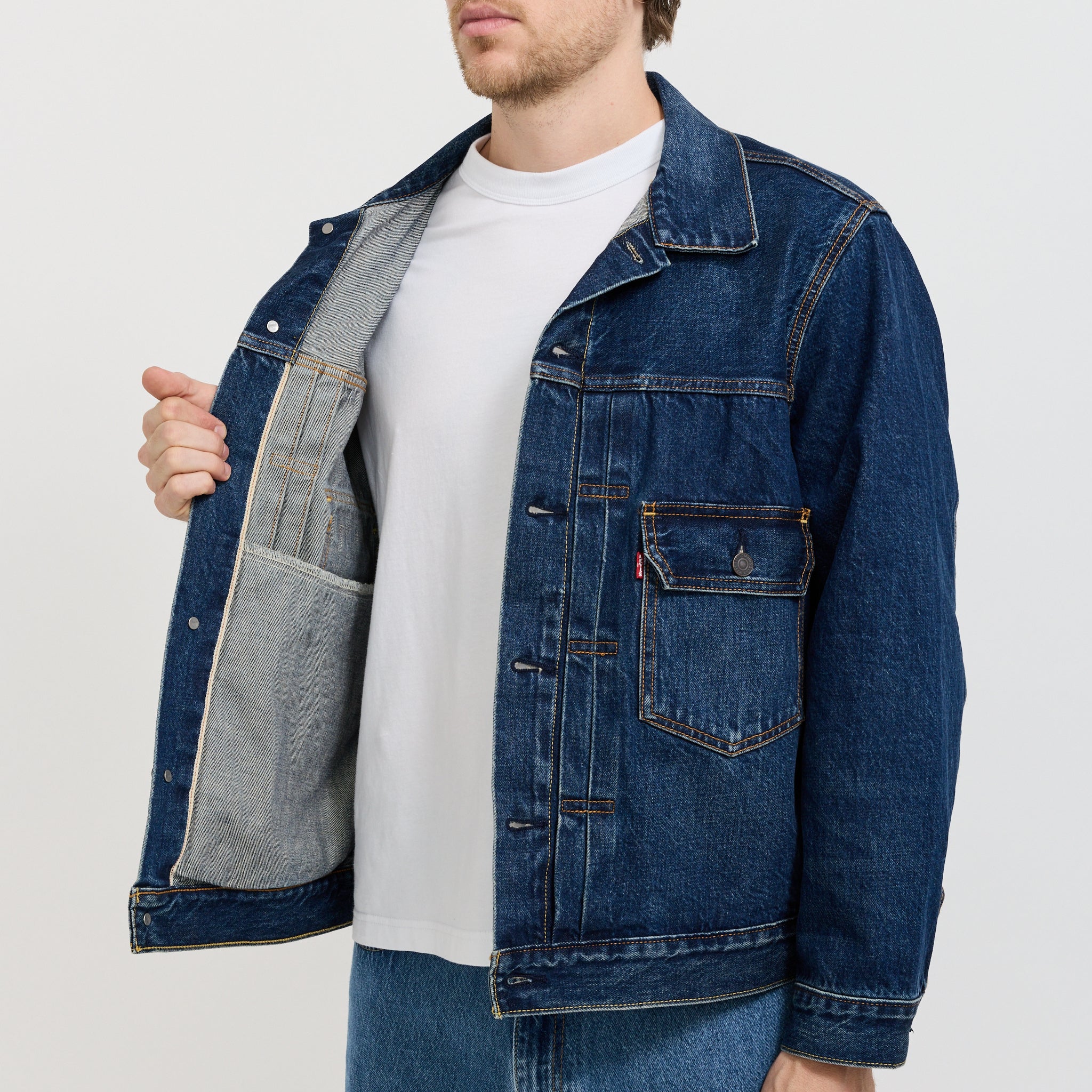 Type 2 Trucker California Gold Selvedge Trucker