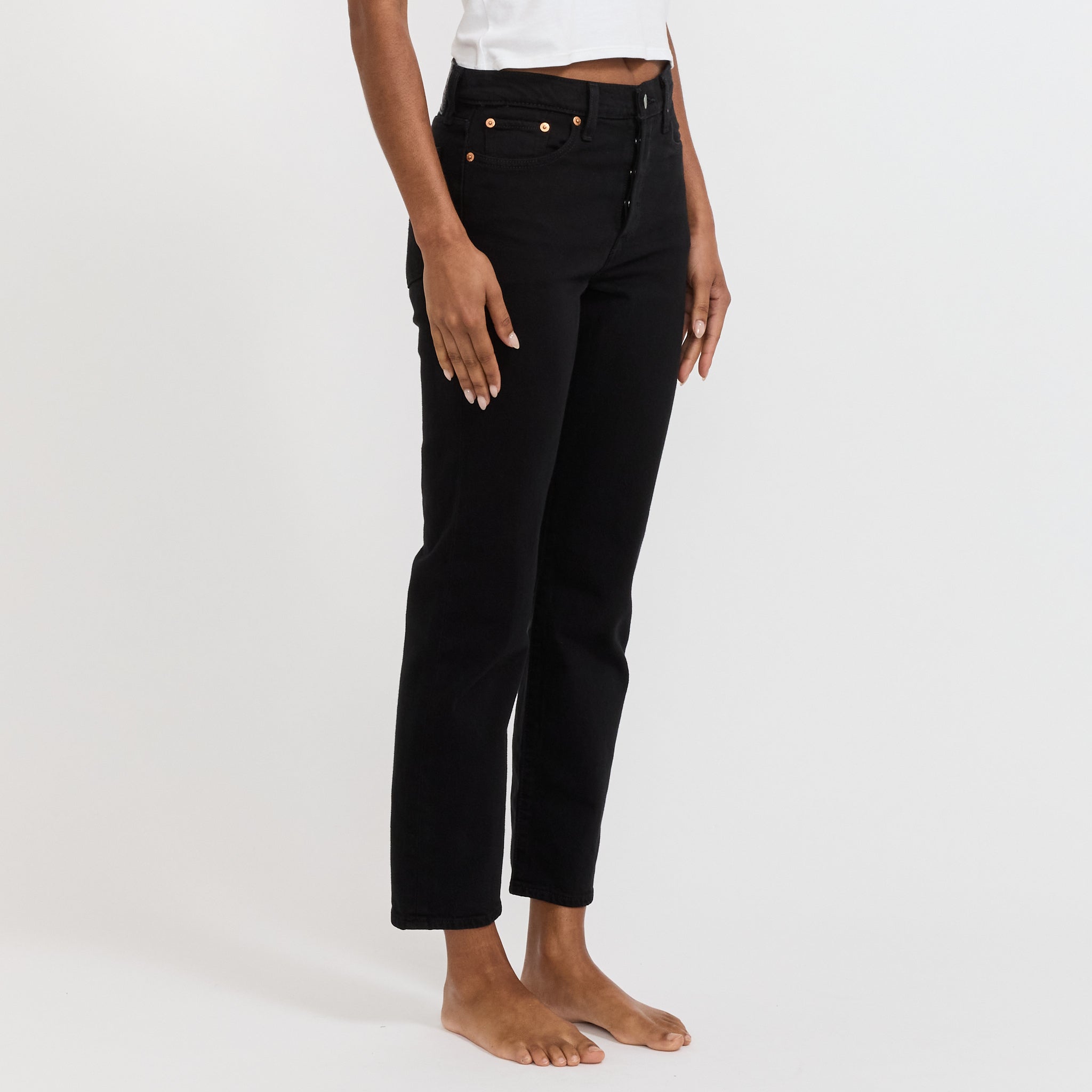 Levis | Wedgie Straight Black Sprout | Maplestore