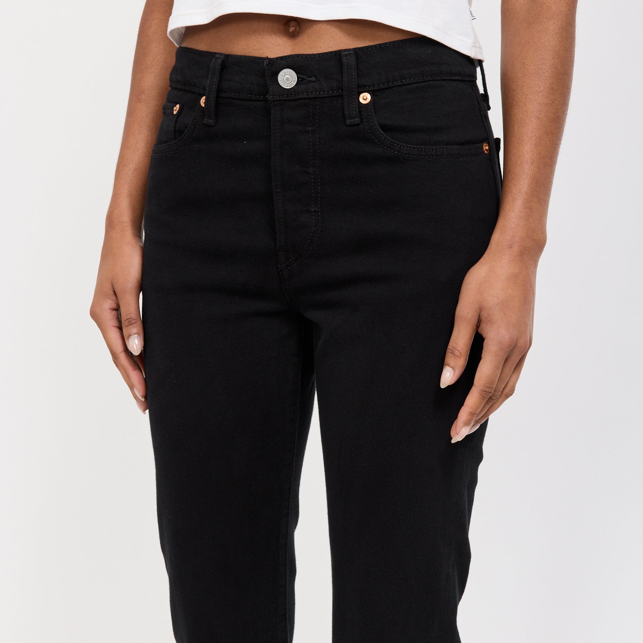 Levis | Wedgie Straight Black Sprout | Maplestore