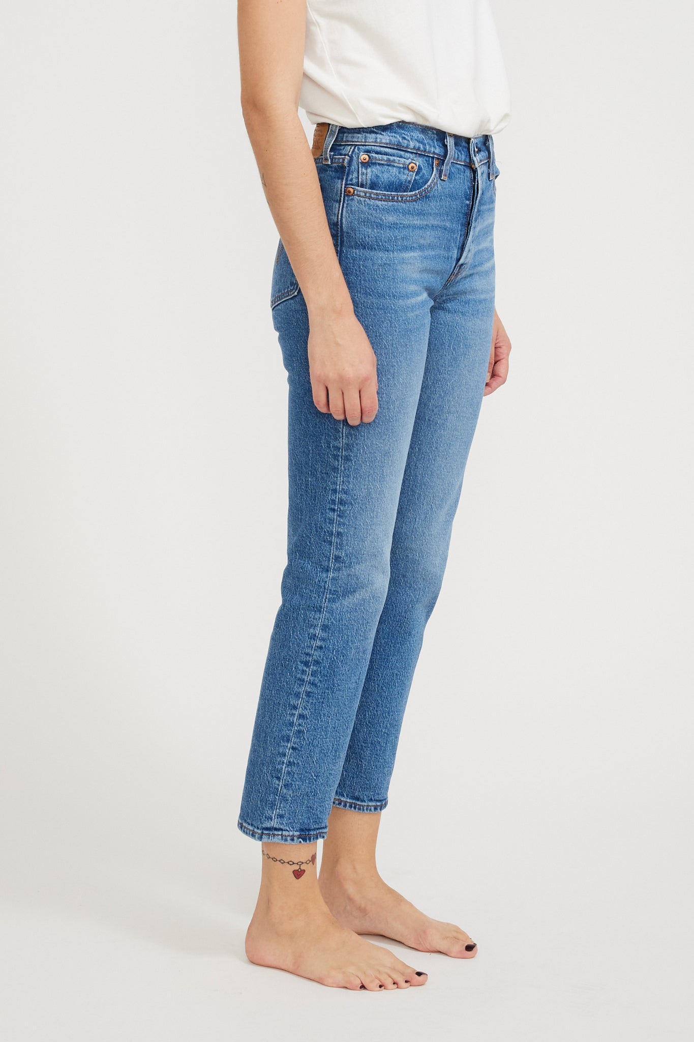 Levi's static noise wedgie straight leg jeans best sale