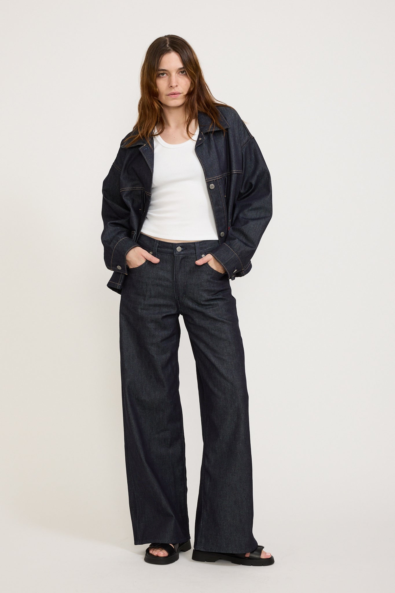 Levis Wellthread Iris Type II Trucker Relaxed Rigid Maplestore