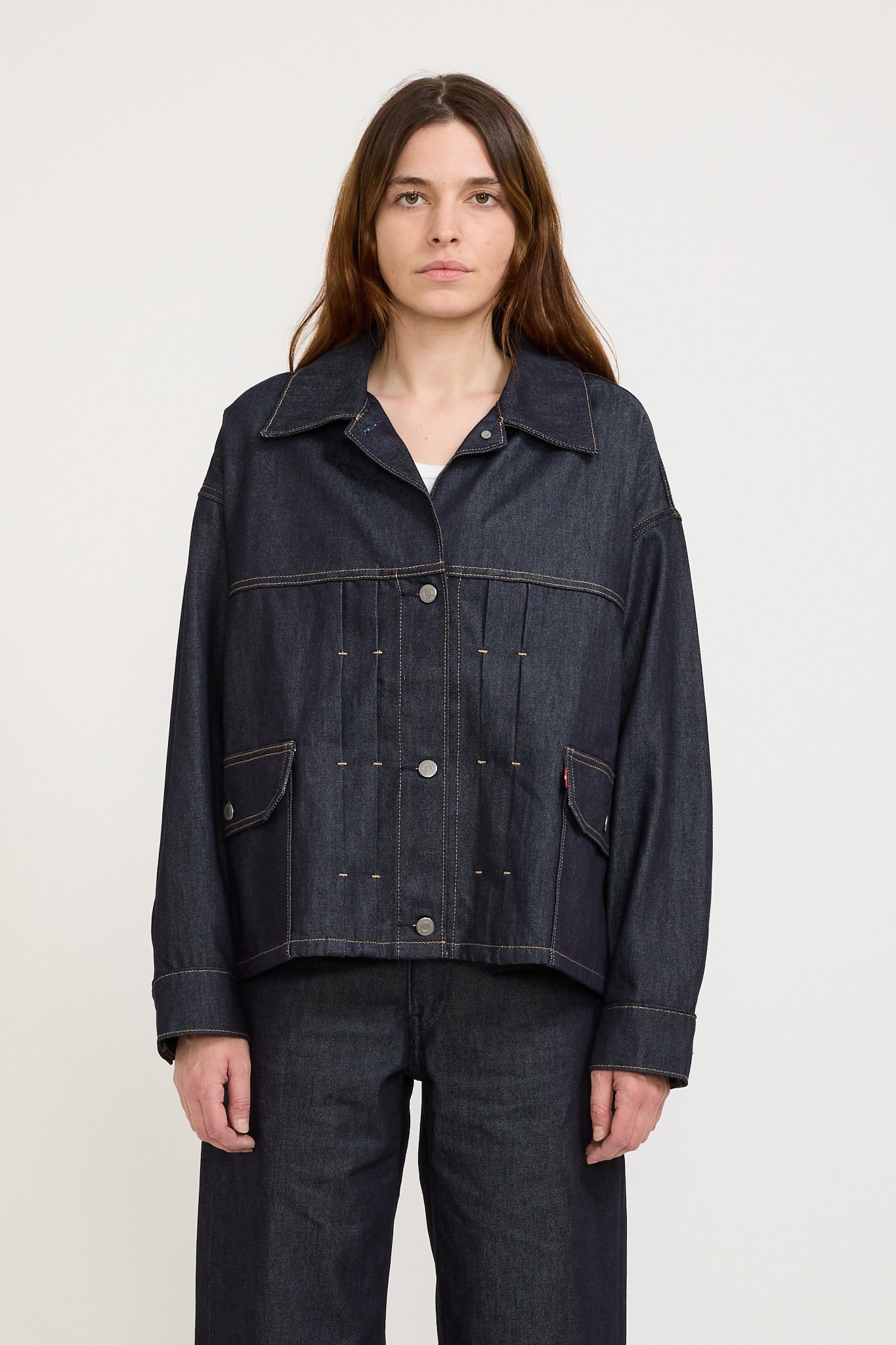 Levis Wellthread Iris Type II Trucker Relaxed Rigid Maplestore