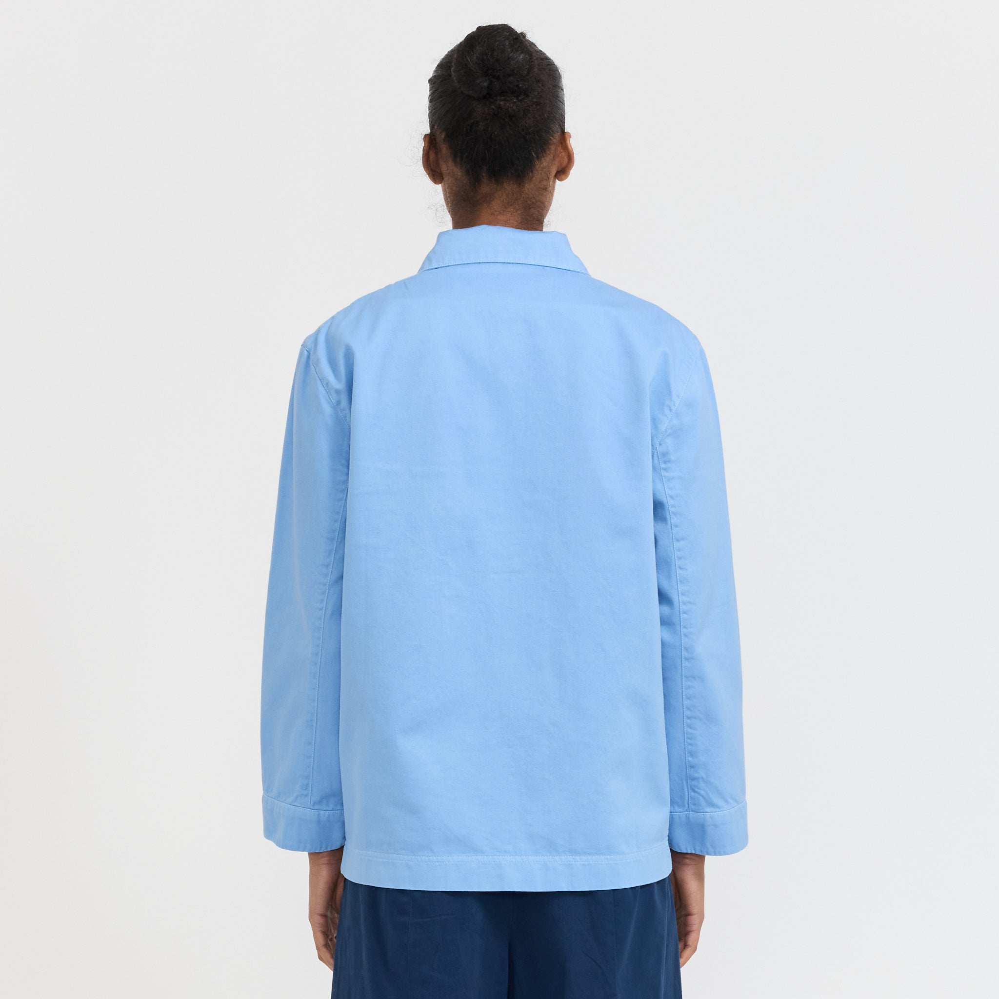 Le Mont Saint Michel | Gabardine Work Jacket Azur | Maplestore