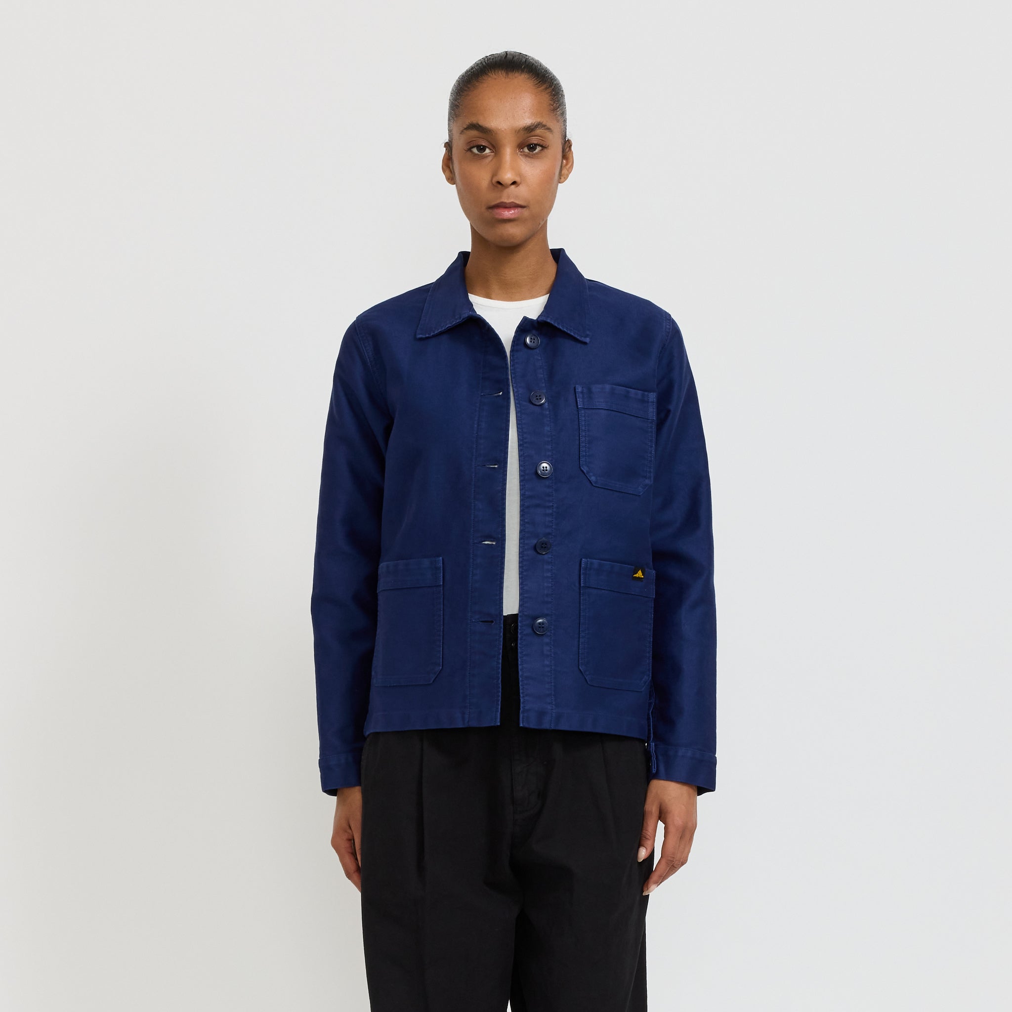 Le Mont Saint Michel | W's Genuine Work Jacket Blue | Maplestore