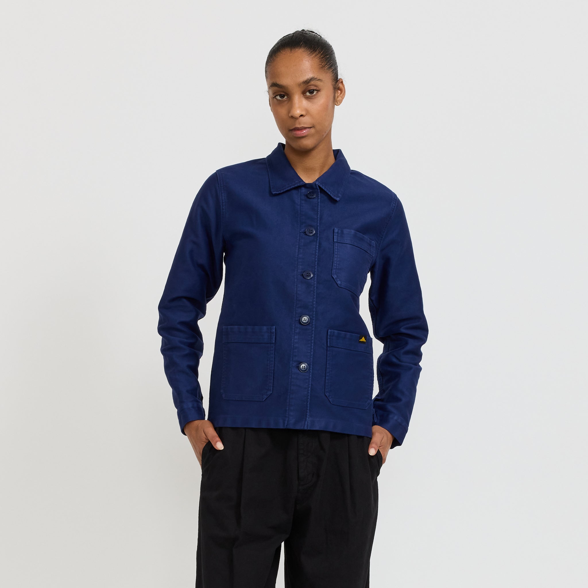 Le Mont Saint Michel | W's Genuine Work Jacket Blue | Maplestore