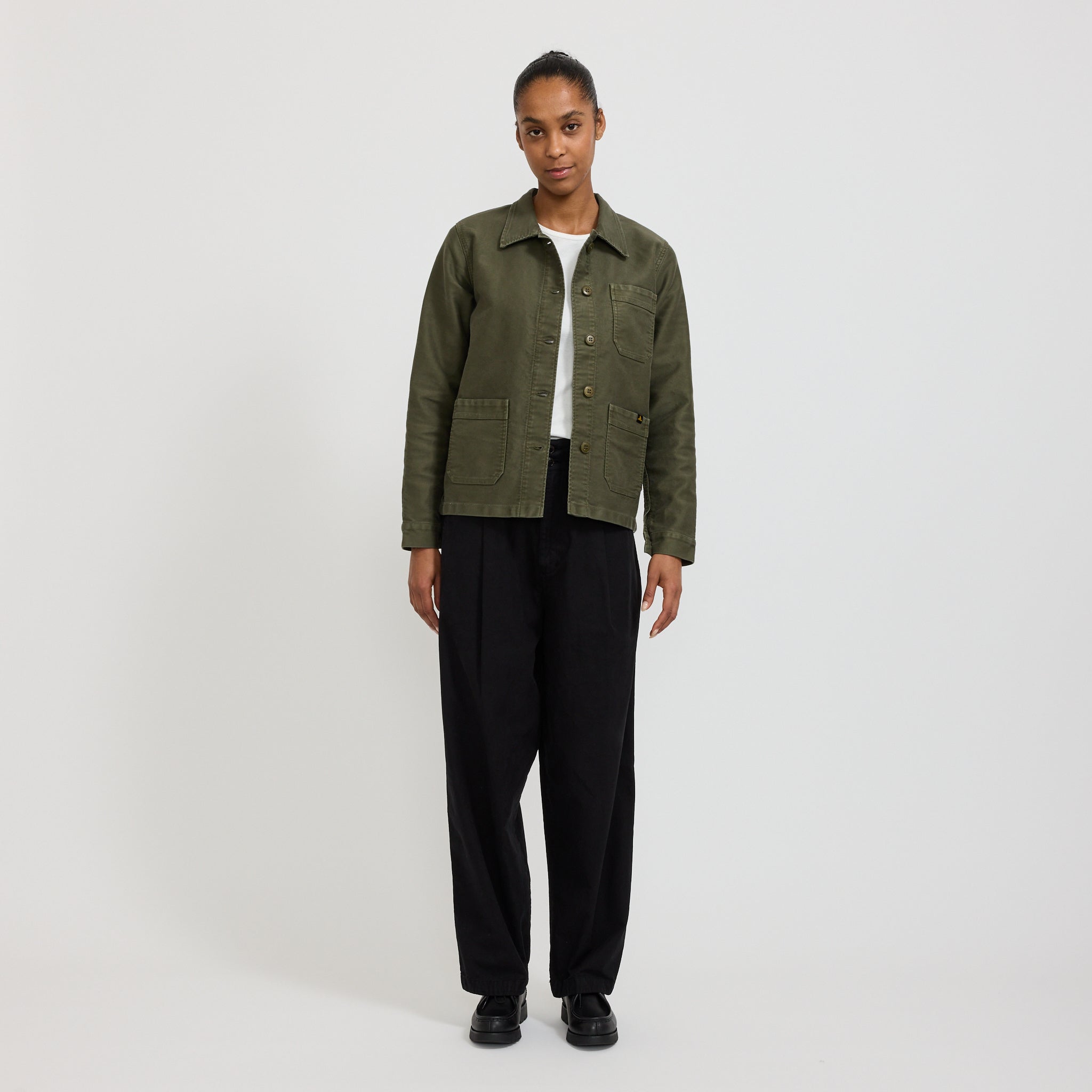 W's Genuine Work Jacket Kaki
