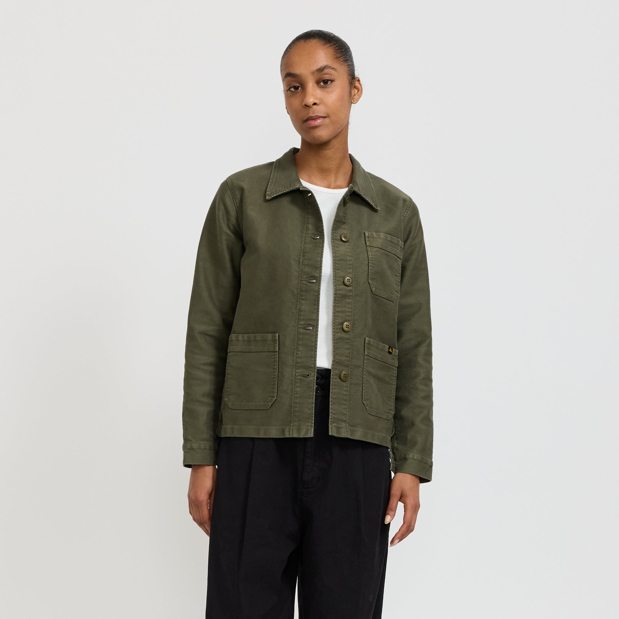 W's Genuine Work Jacket Kaki