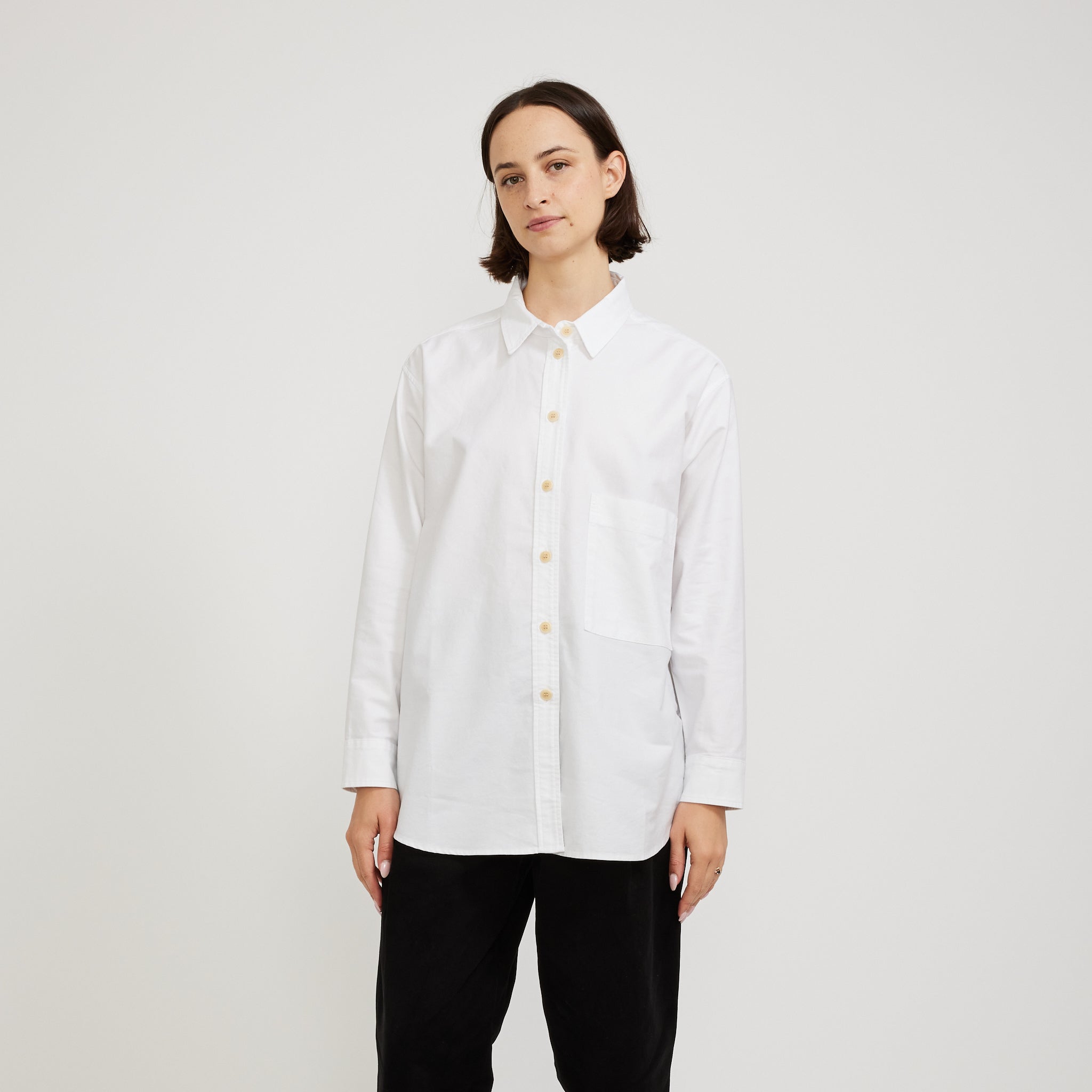Maxi Shirt White Oxford