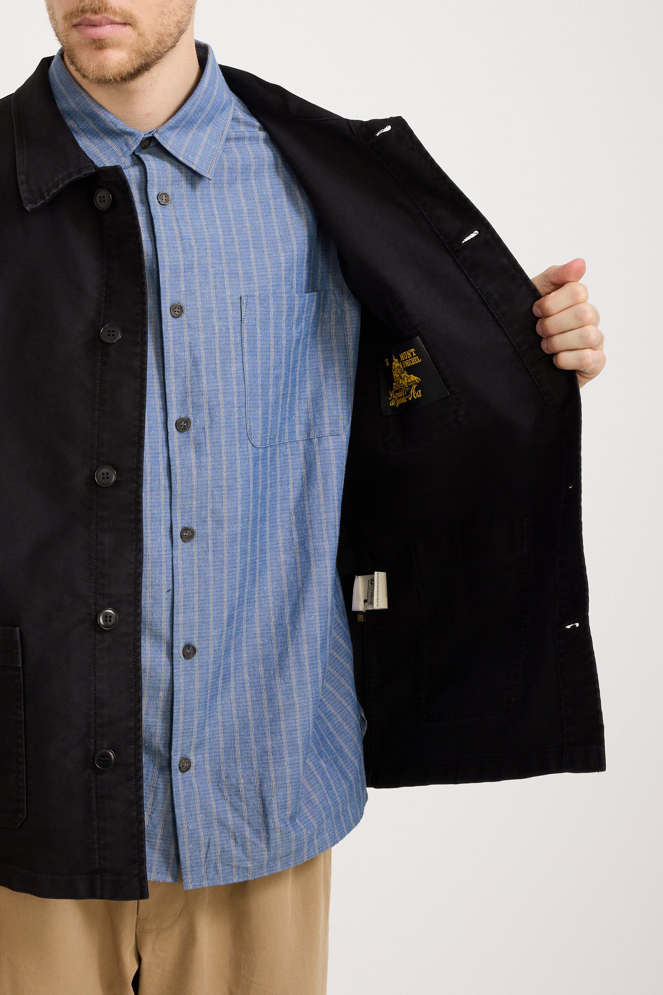 Le Mont Saint Michel | Genuine Work Jacket Black | Maplestore