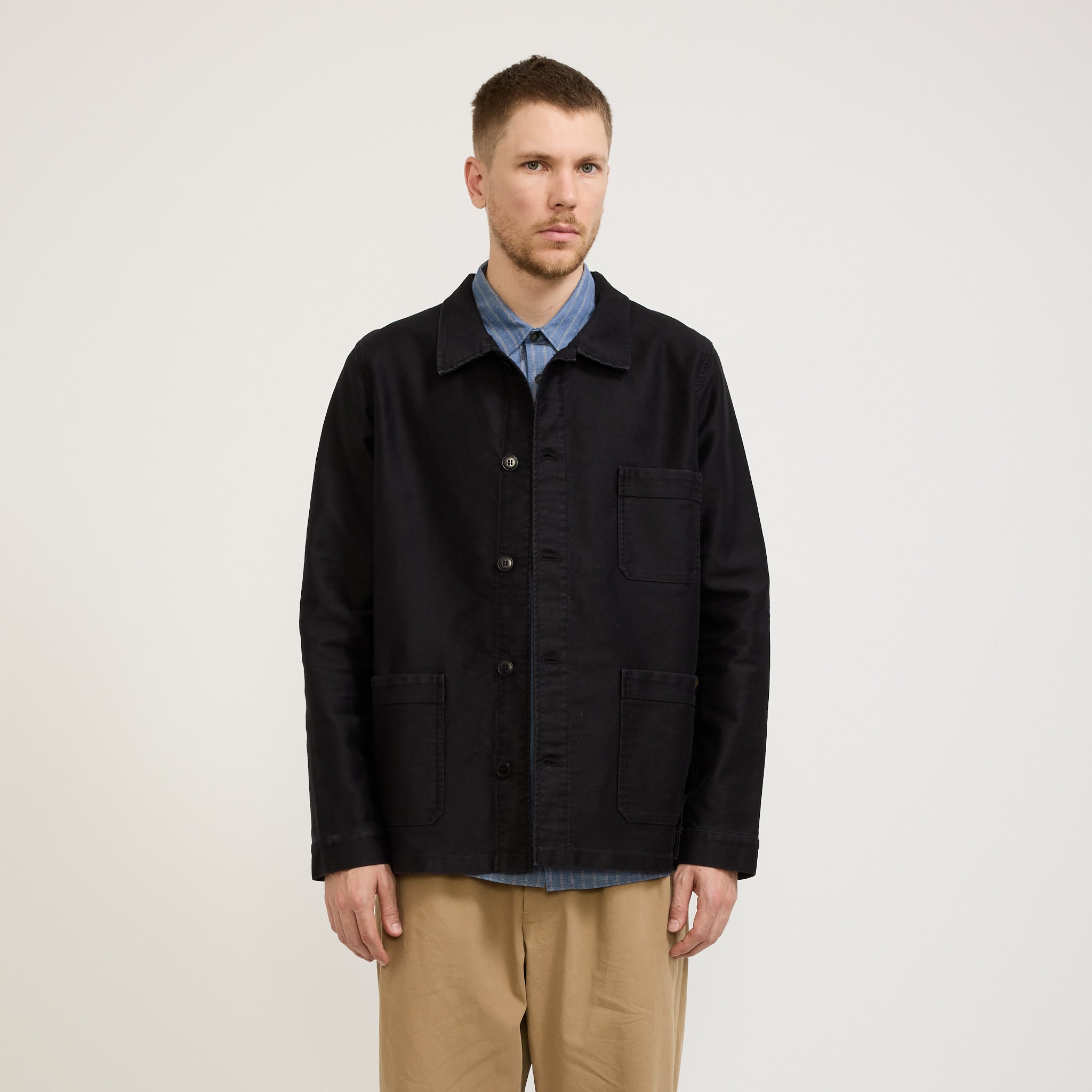Le Mont Saint Michel | Genuine Work Jacket Black | Maplestore