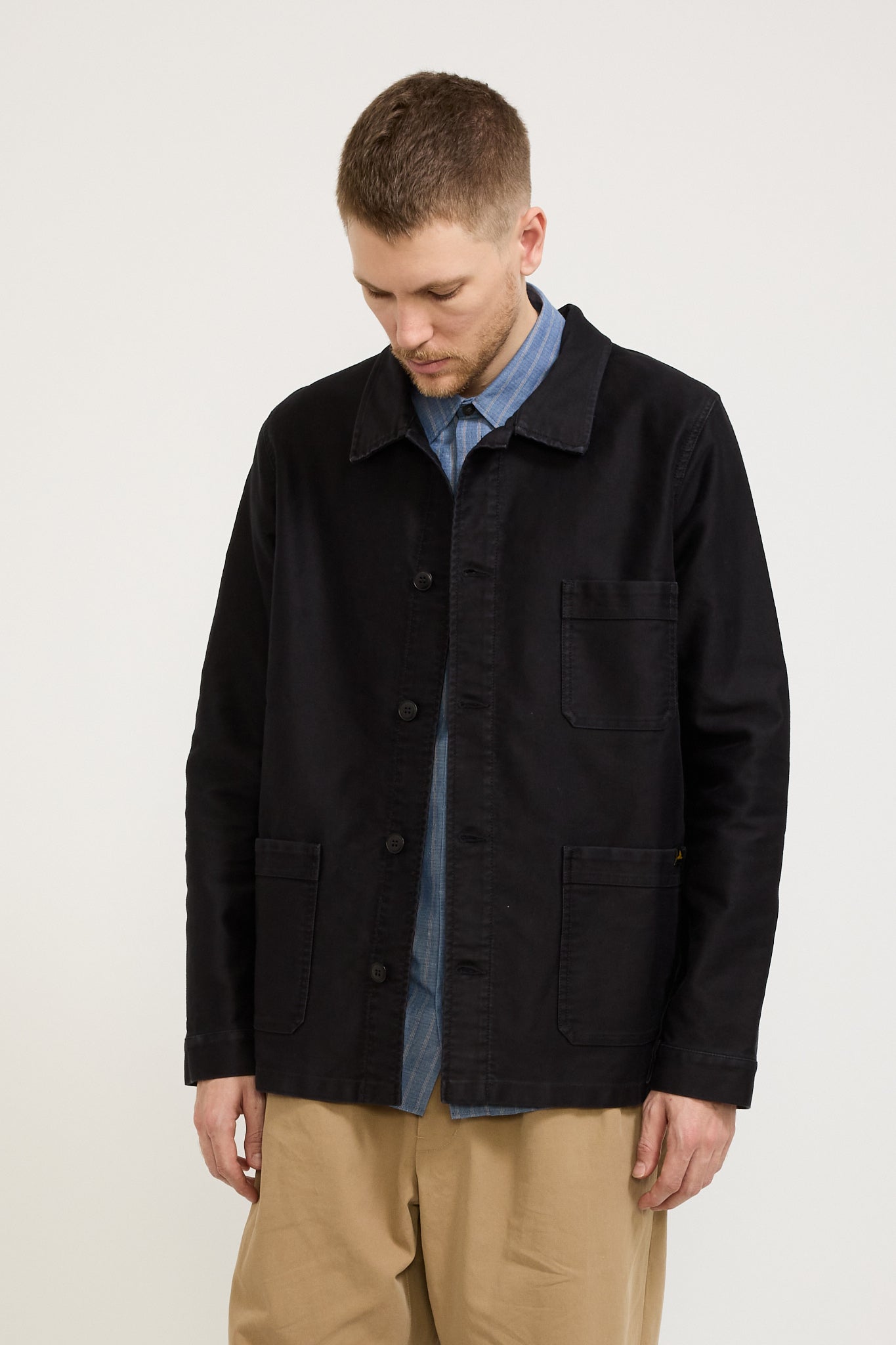 Le Mont Saint Michel | Genuine Work Jacket Black | Maplestore