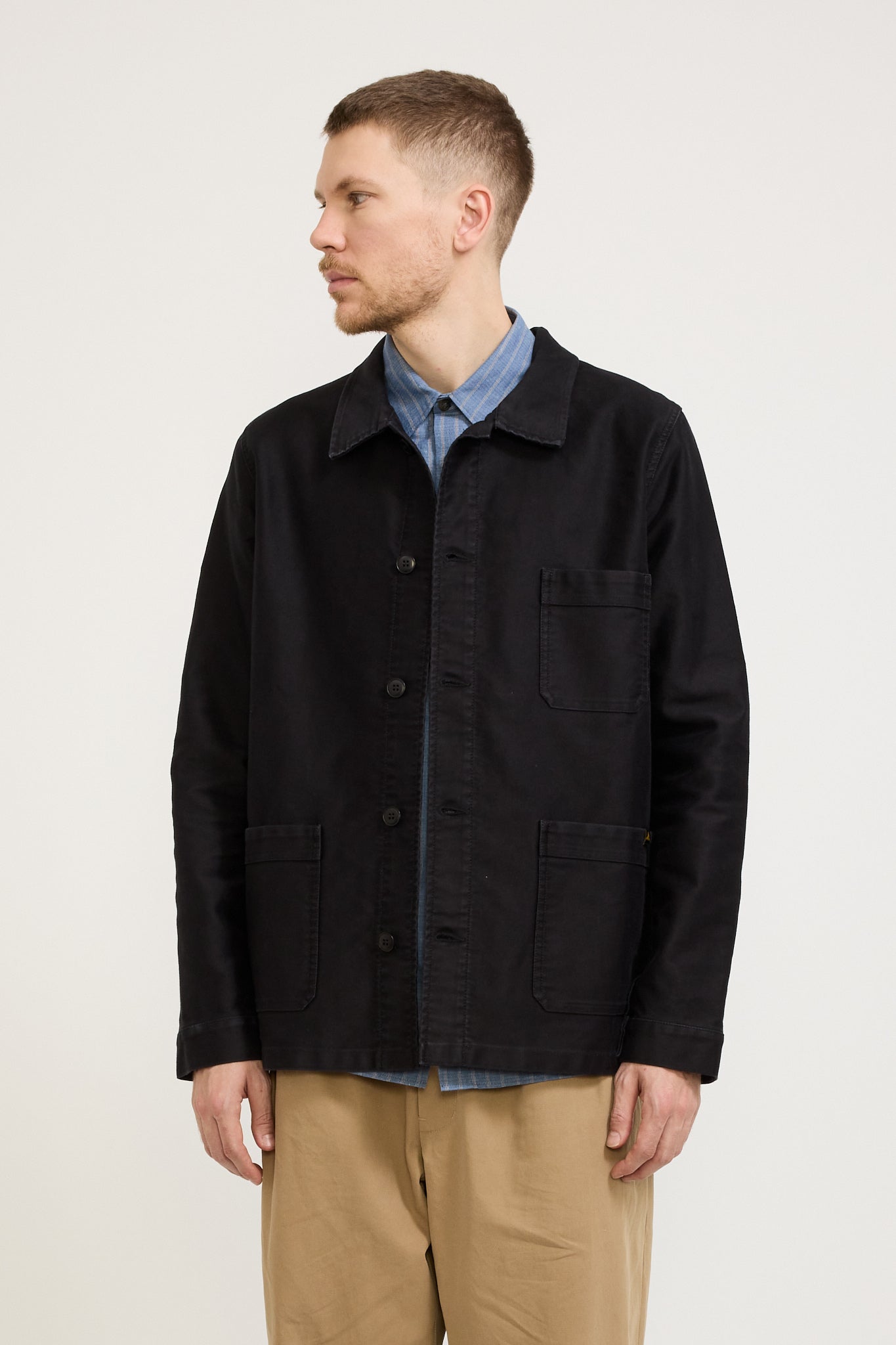 Le Mont Saint Michel | Genuine Work Jacket Black | Maplestore