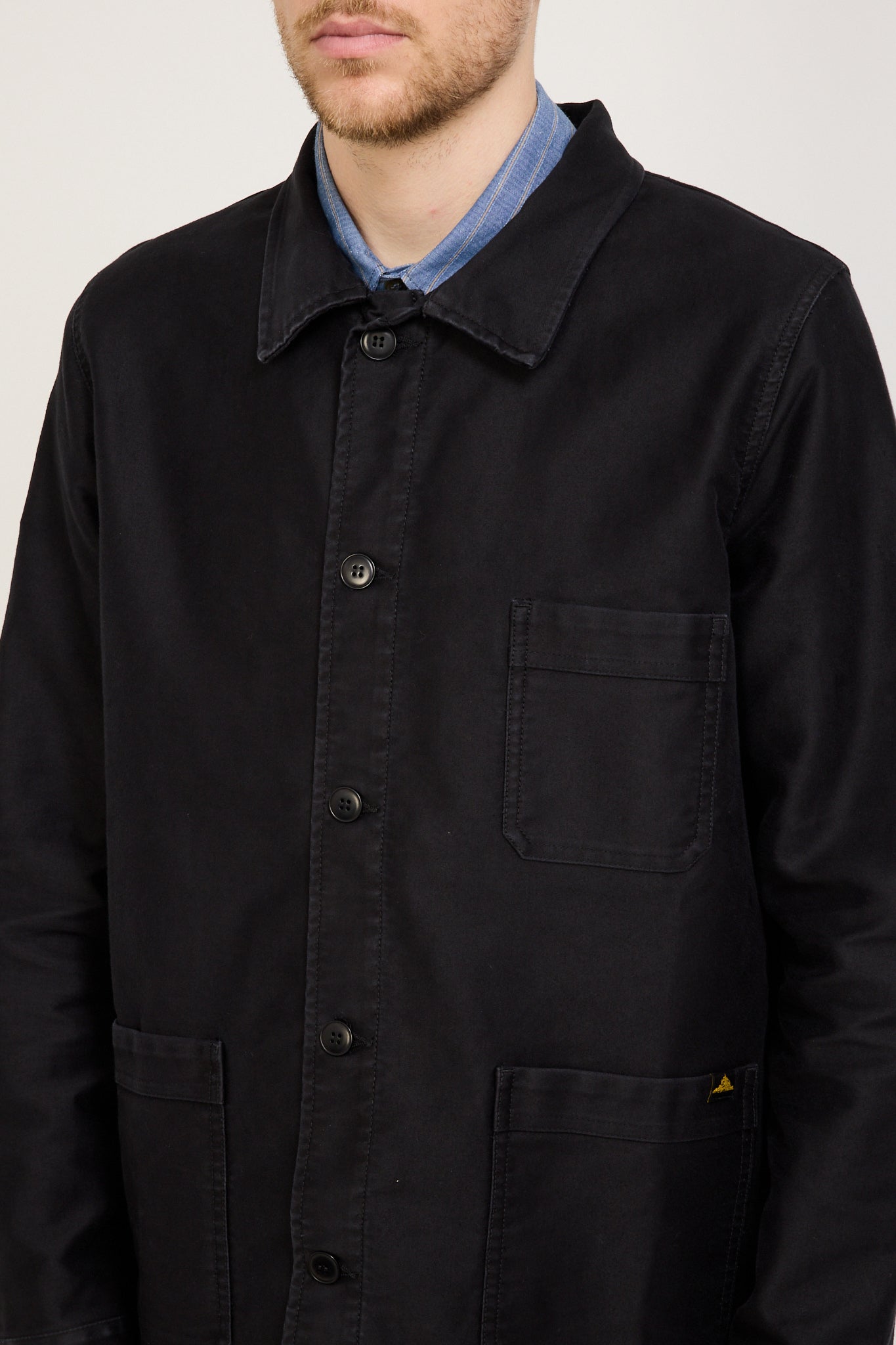 Le Mont Saint Michel | Genuine Work Jacket Black | Maplestore