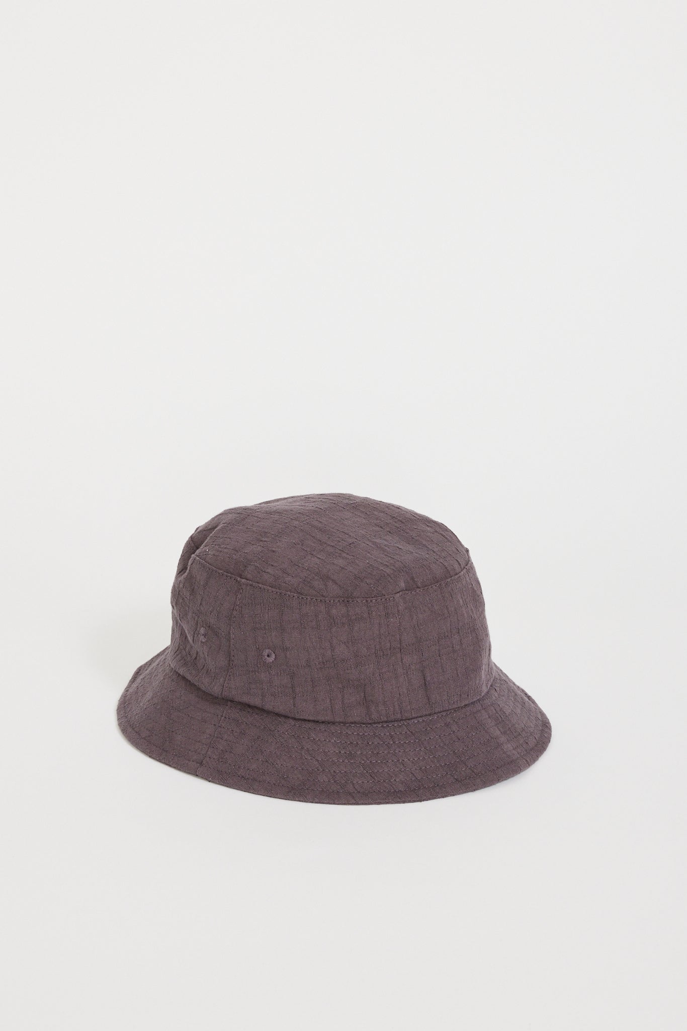 Lite Year | Japanese Cotton Dobby Bucket Hat Brown | Maplestore