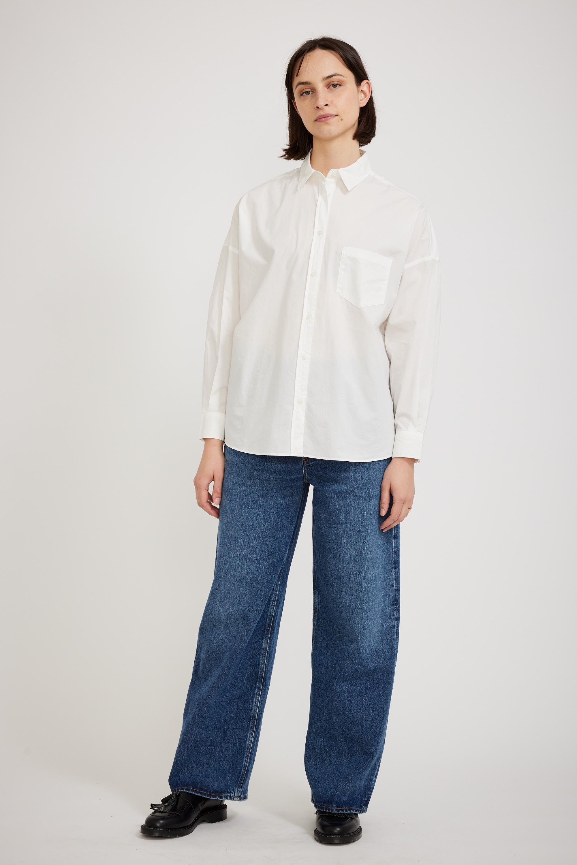 LMND | Chiara Shirt Classic White | Maplestore