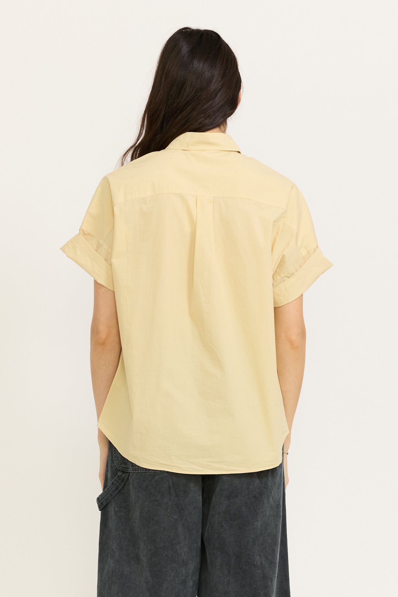 Chiara Short Sleeve Shirt Buttermilk