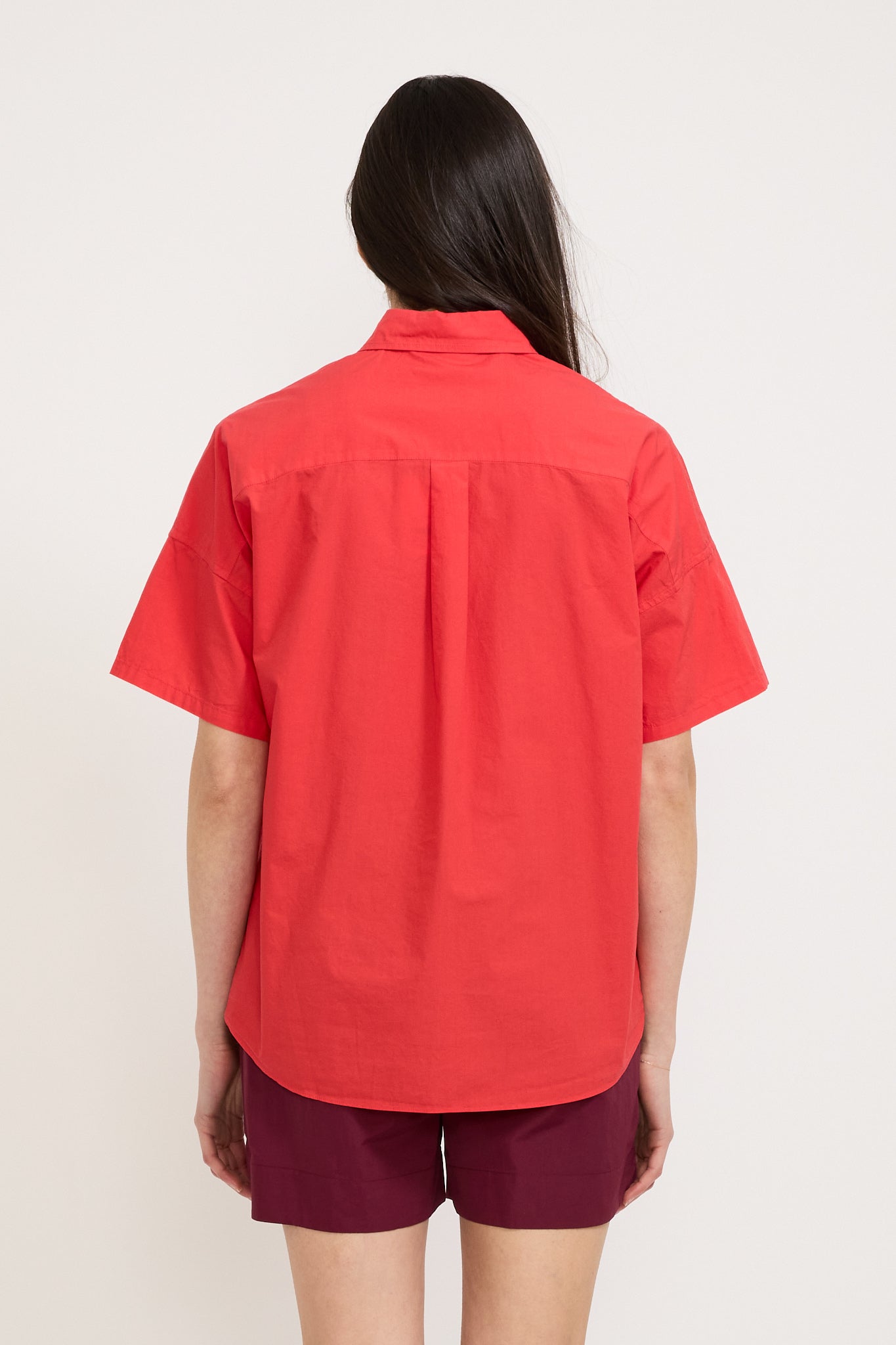 LMND | Chiara Short Sleeve Shirt Grenadine | Maplestore