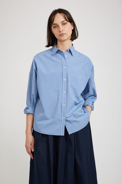 LMND | Chiara Shirt Classic Powder Blue | Maplestore