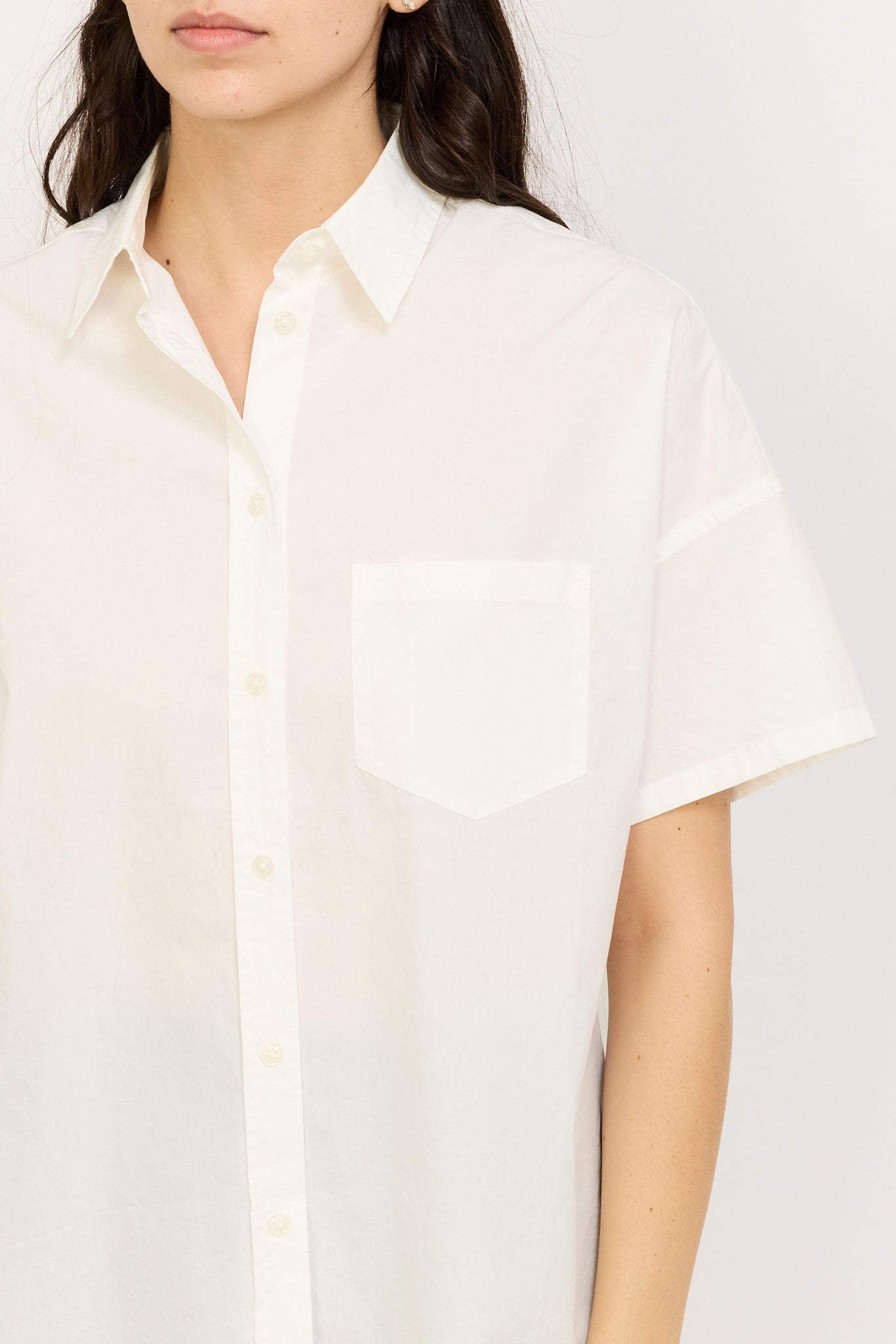 Chiara Short Sleeve Shirt White