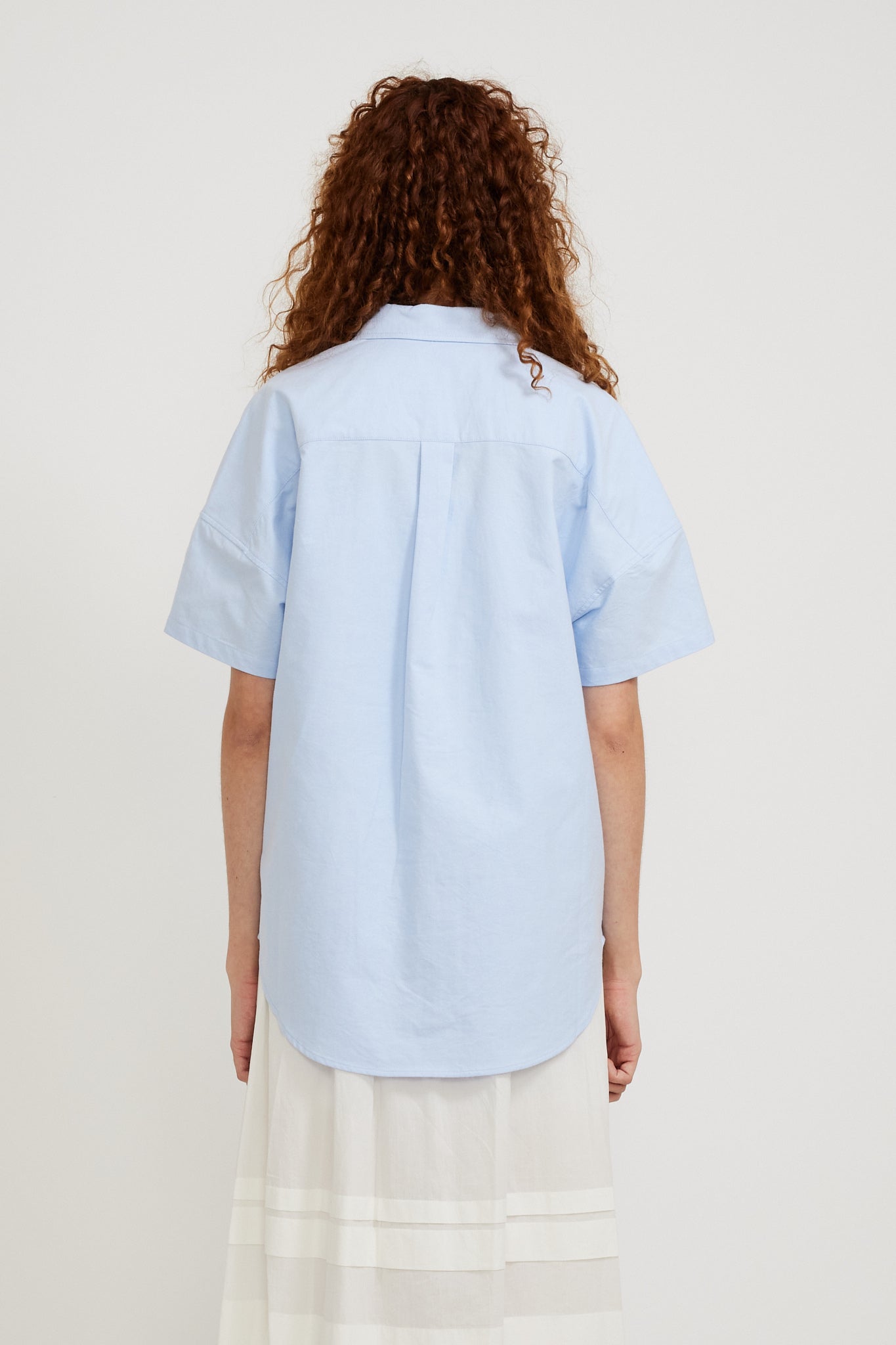 LMND | Oxford Short Sleeve Shirt Blue | Maplestore