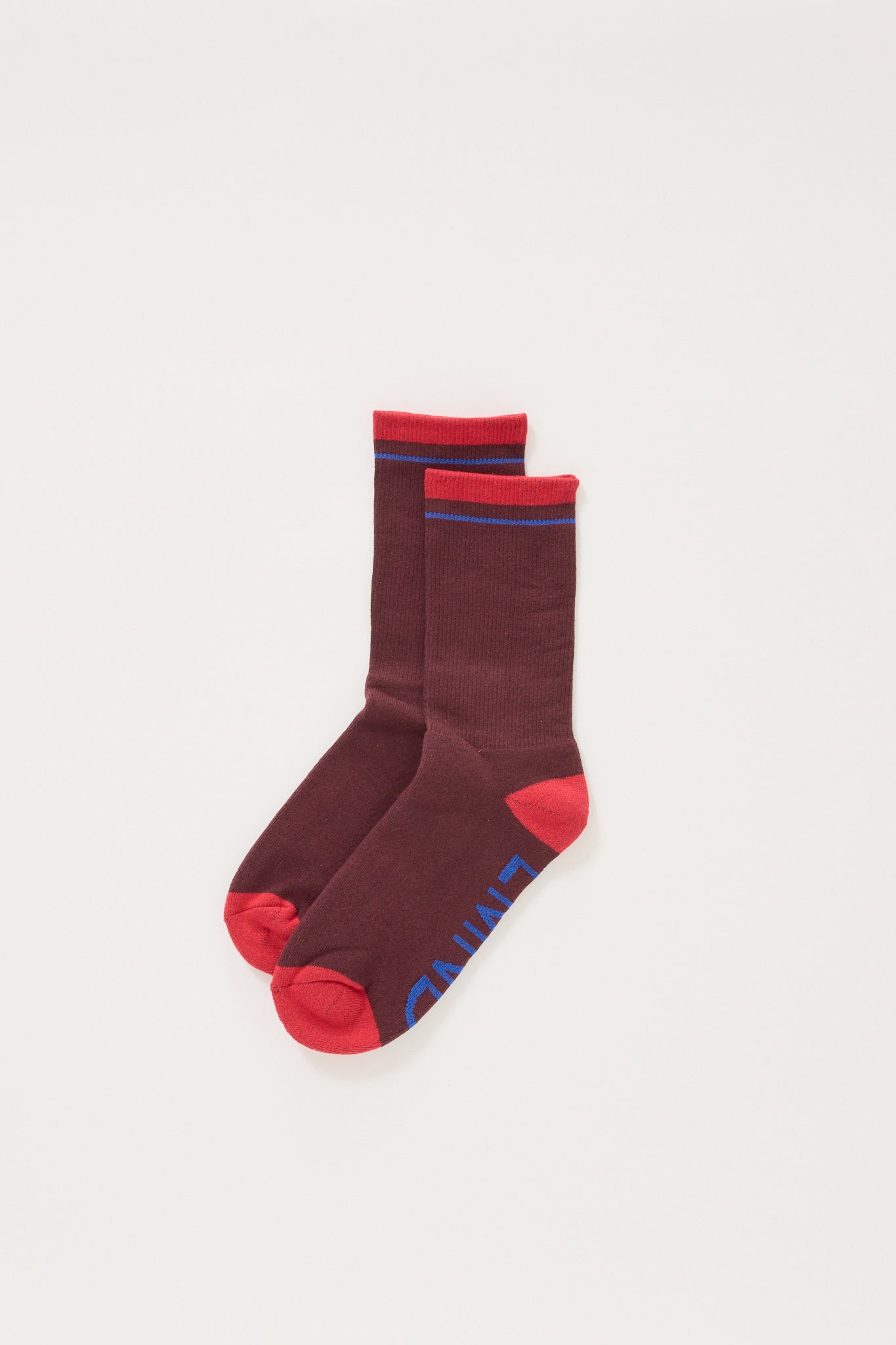 LMND | LMND Socks Burgundy | Maplestore