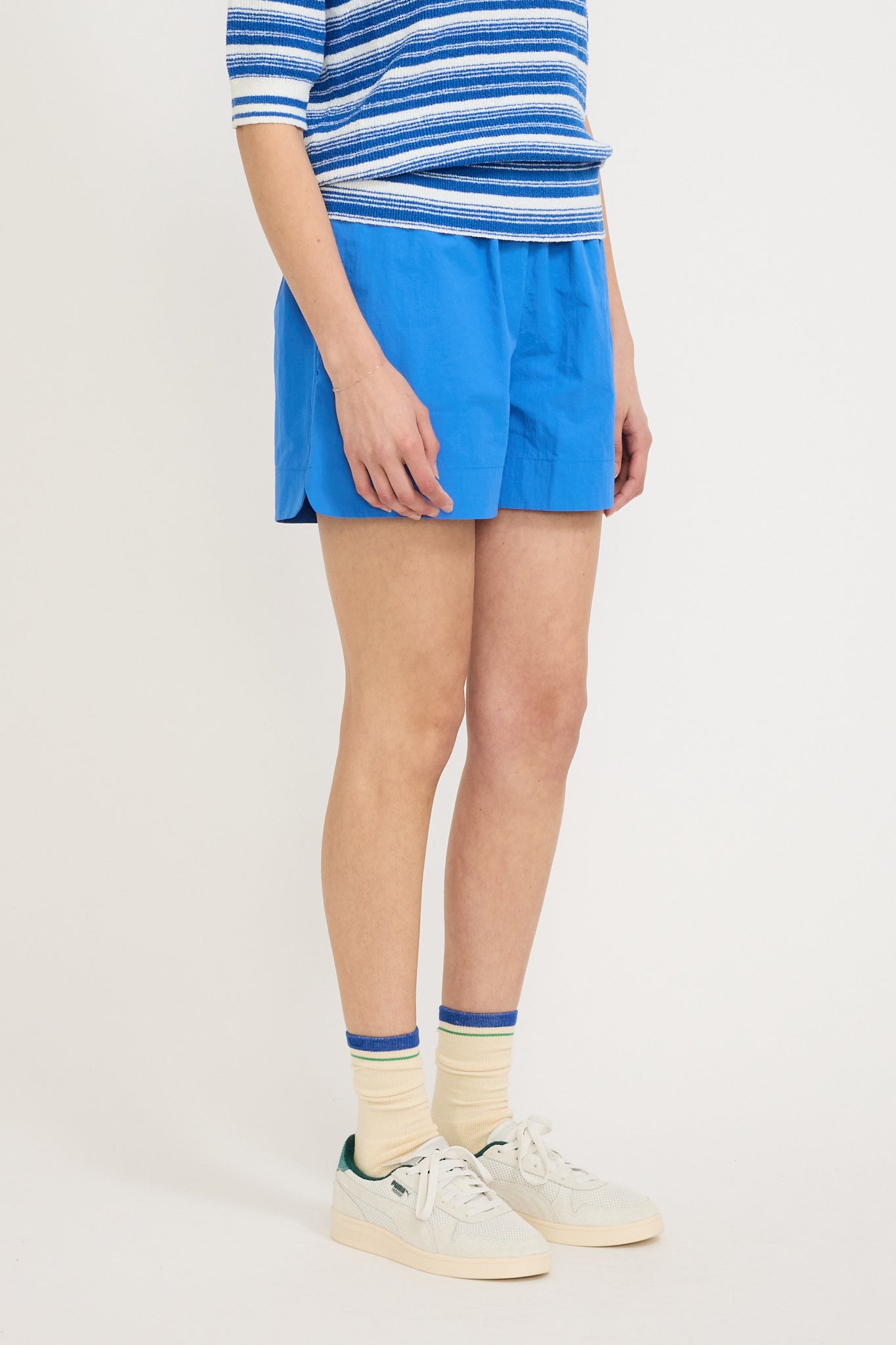 LMND | Sprint Windbreaker Short Electric Blue | Maplestore