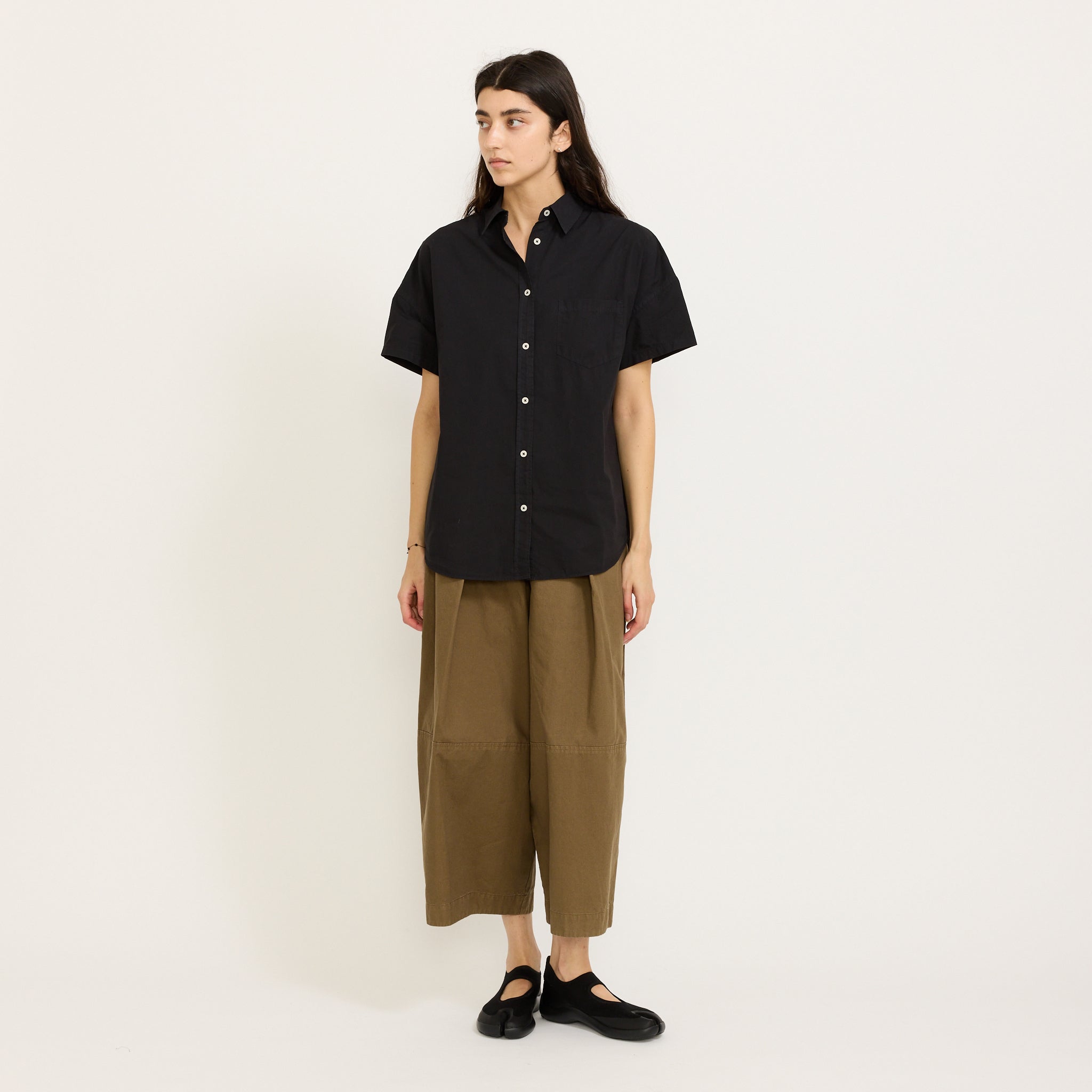 Chiara Short Sleeve Shirt Black