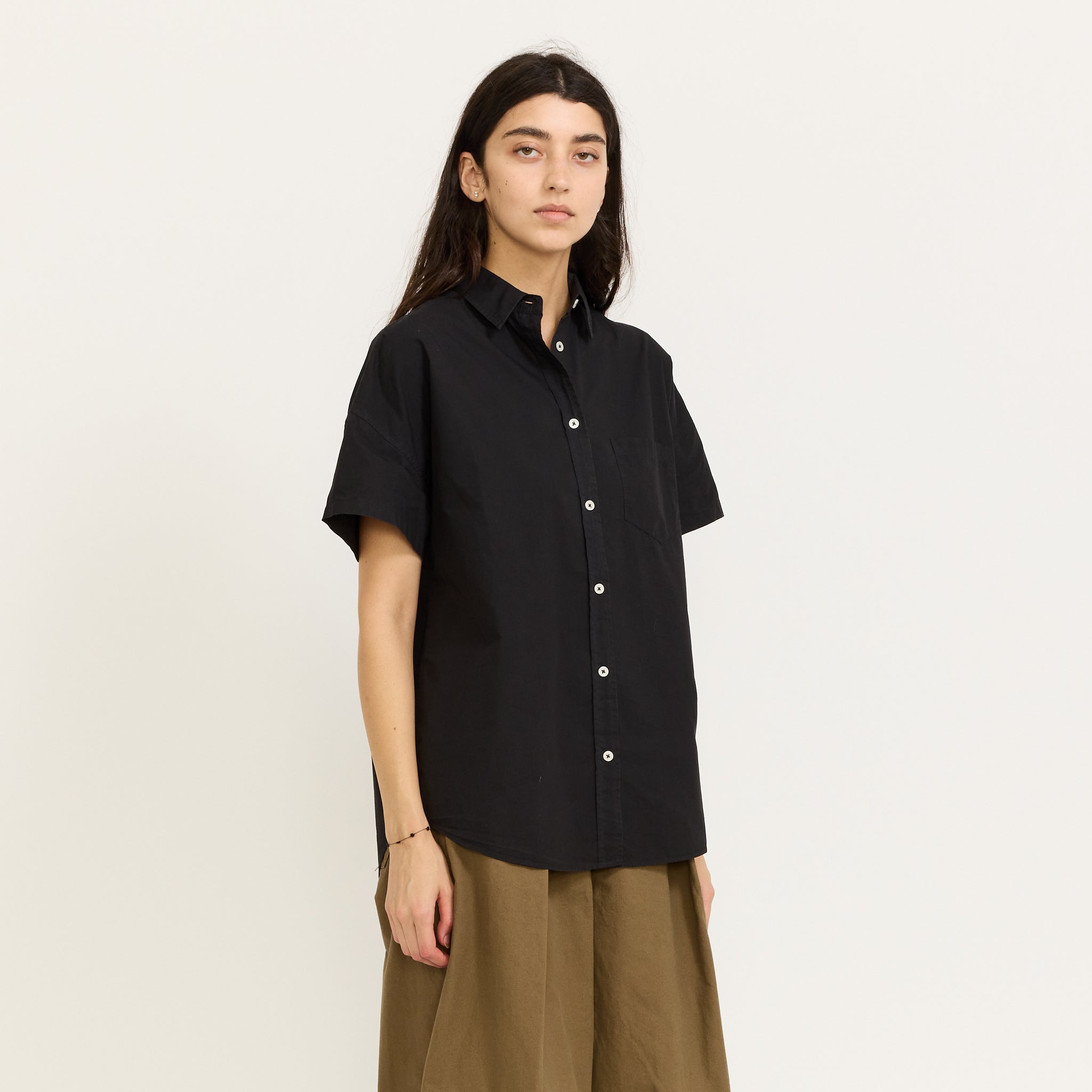Chiara Short Sleeve Shirt Black