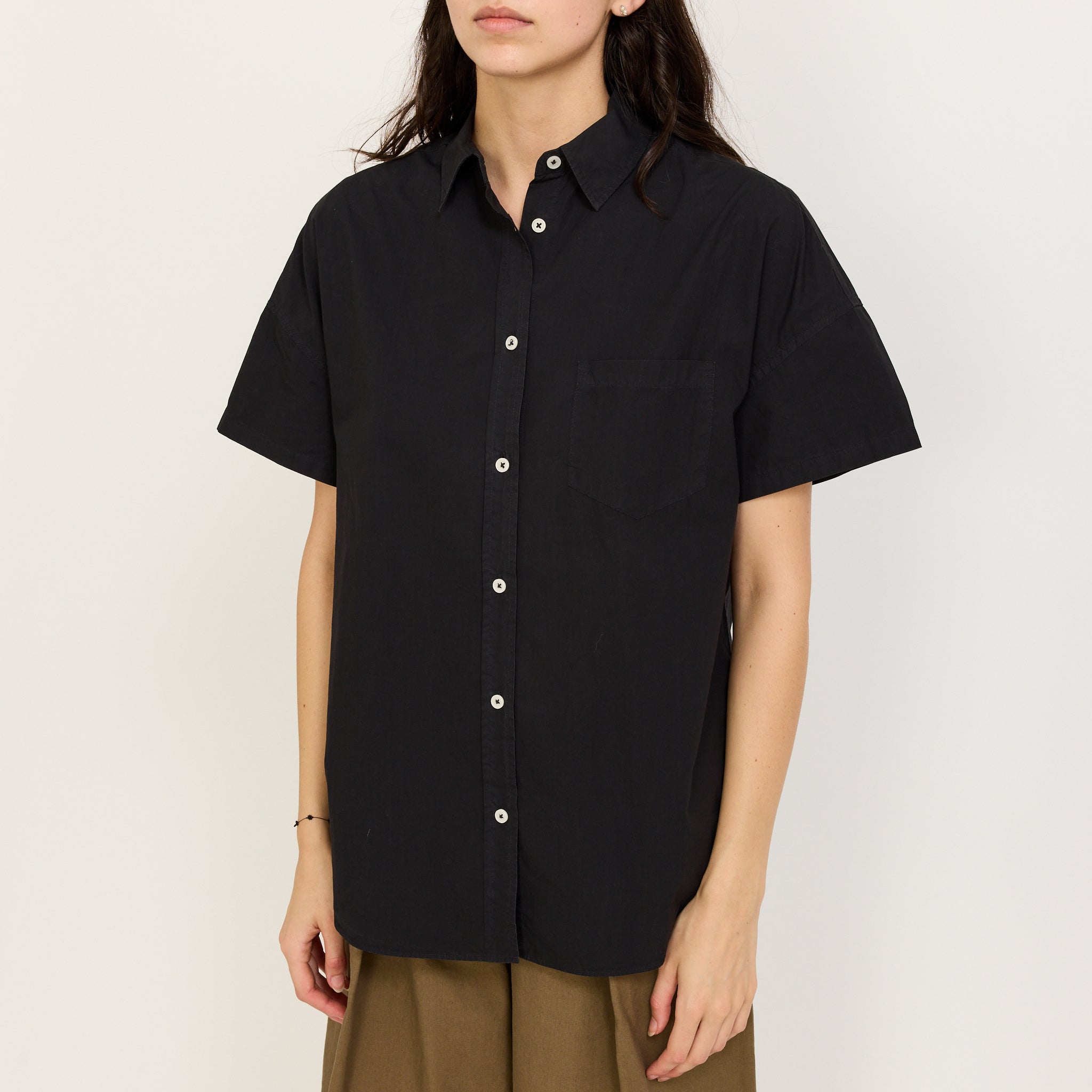 Chiara Short Sleeve Shirt Black