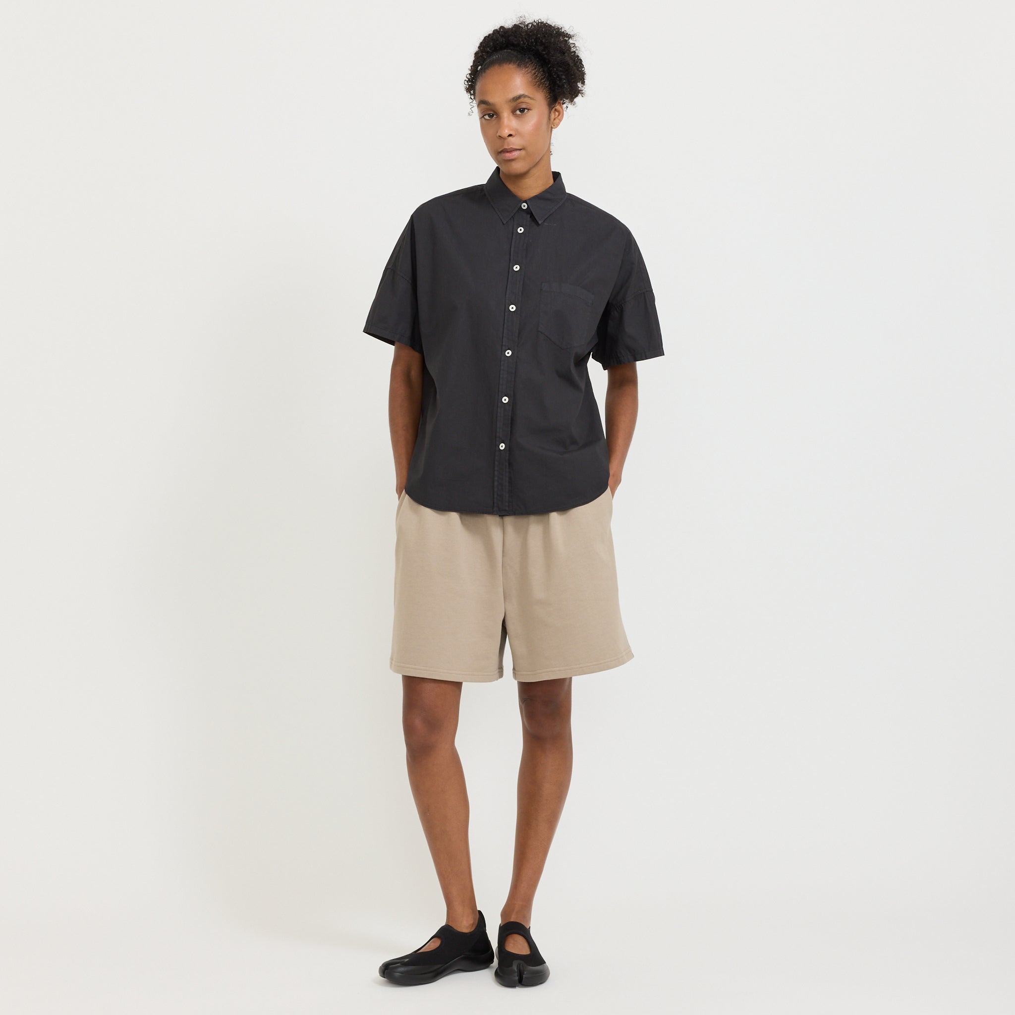 Chiara Short Sleeve Shirt Black