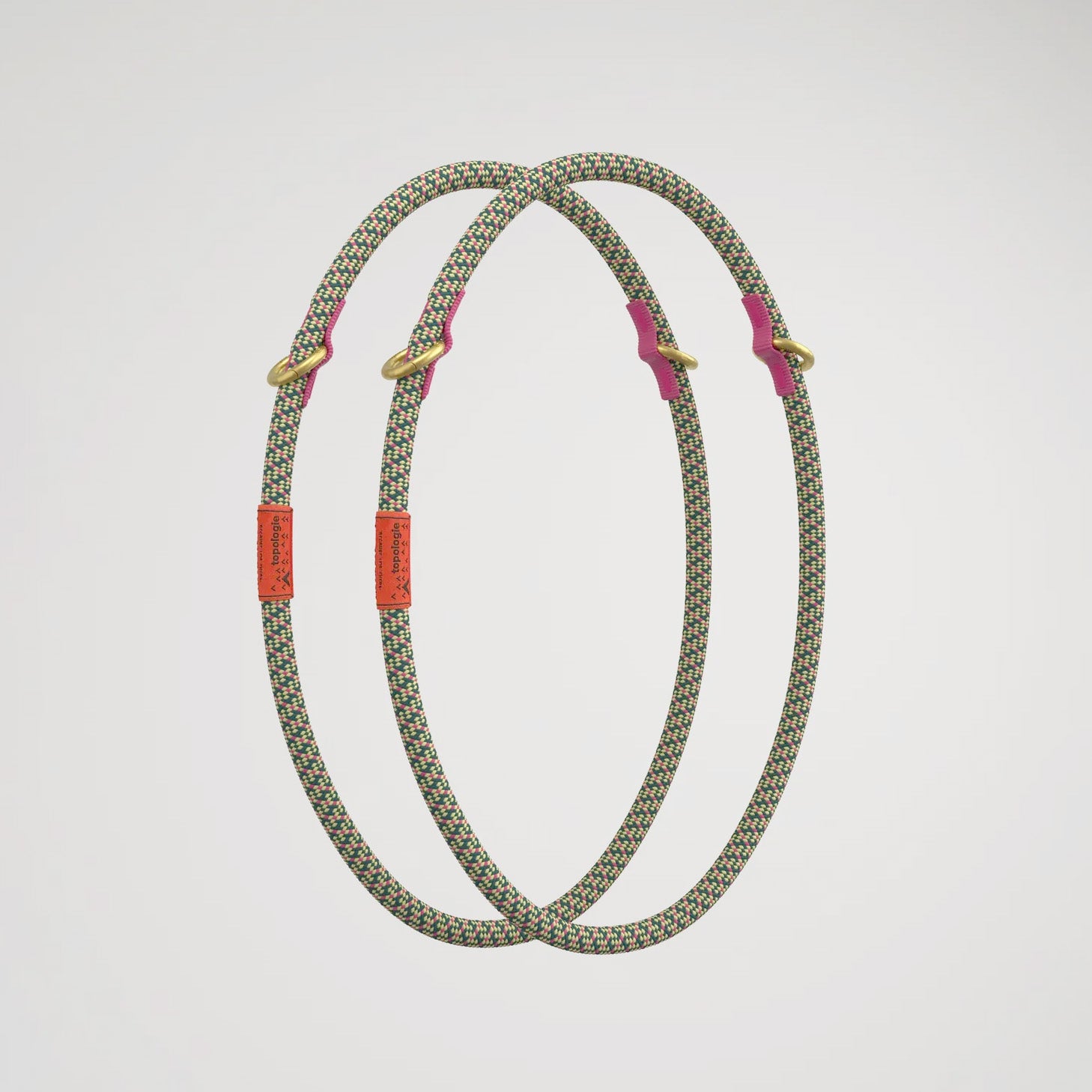 Topologie | 10mm Rope Loop Pink Checkerboard | Maplestore