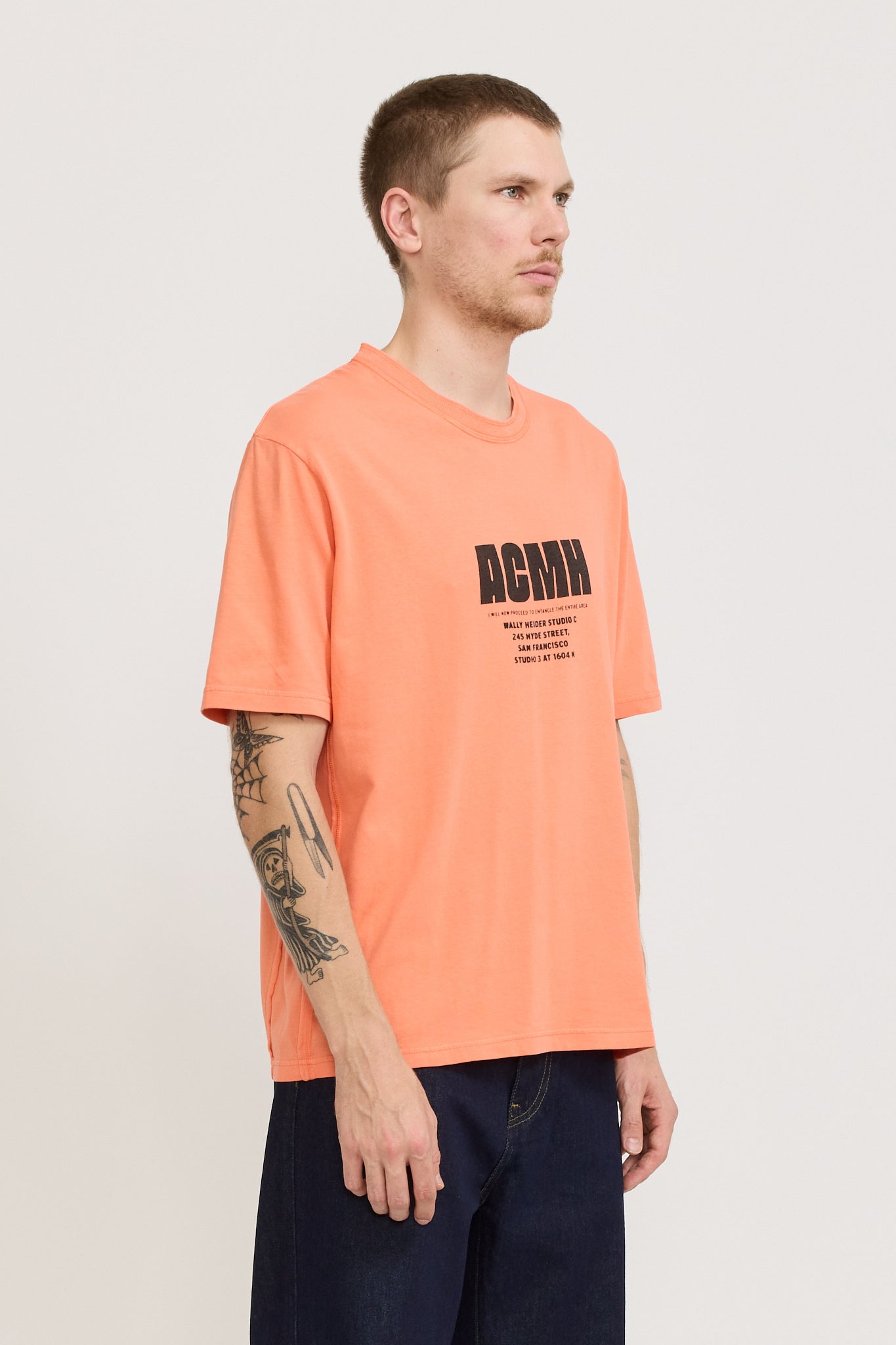 ACMH S/S Tee Coral