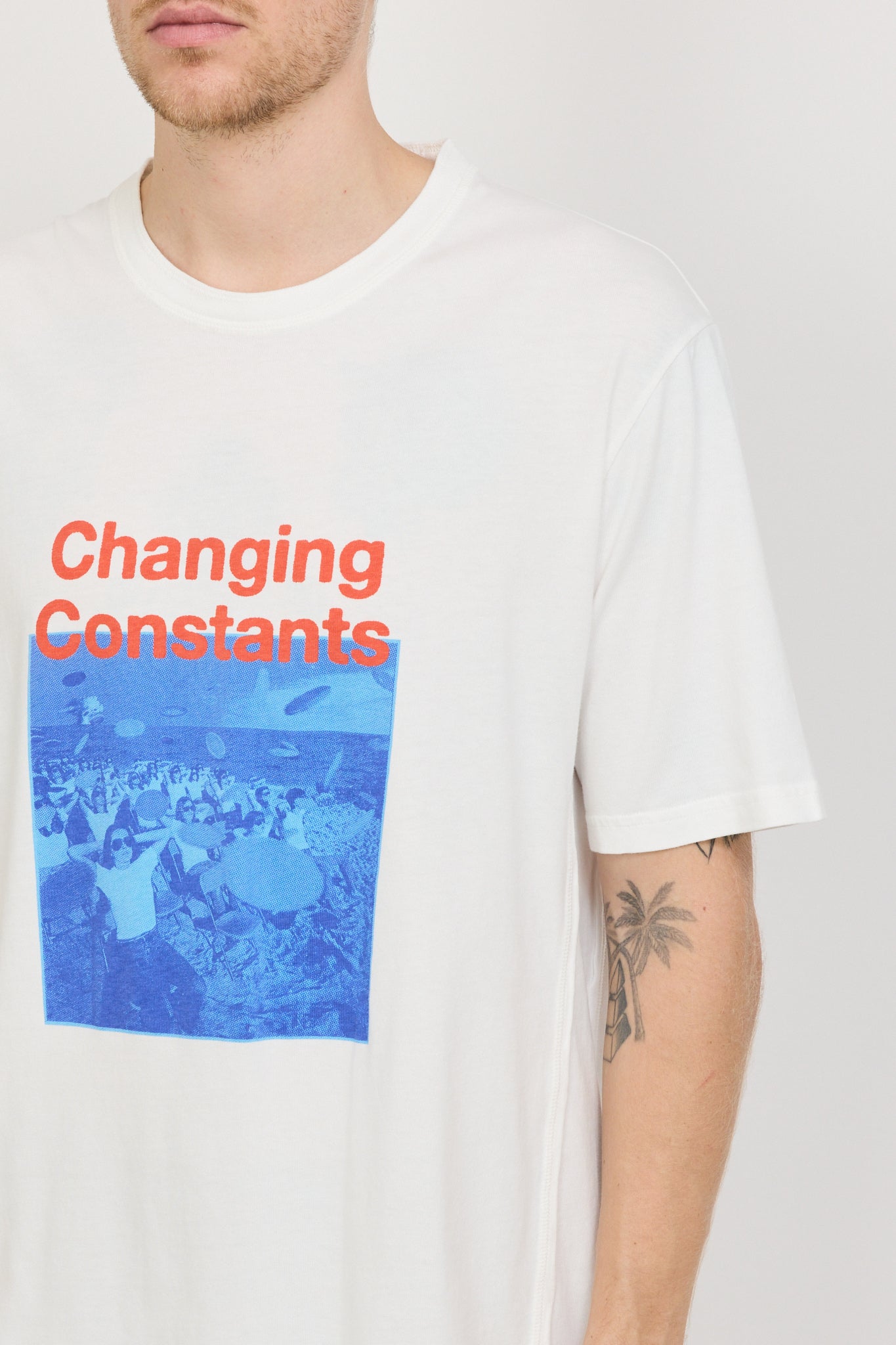 Changing Contants S/S Tee Off White