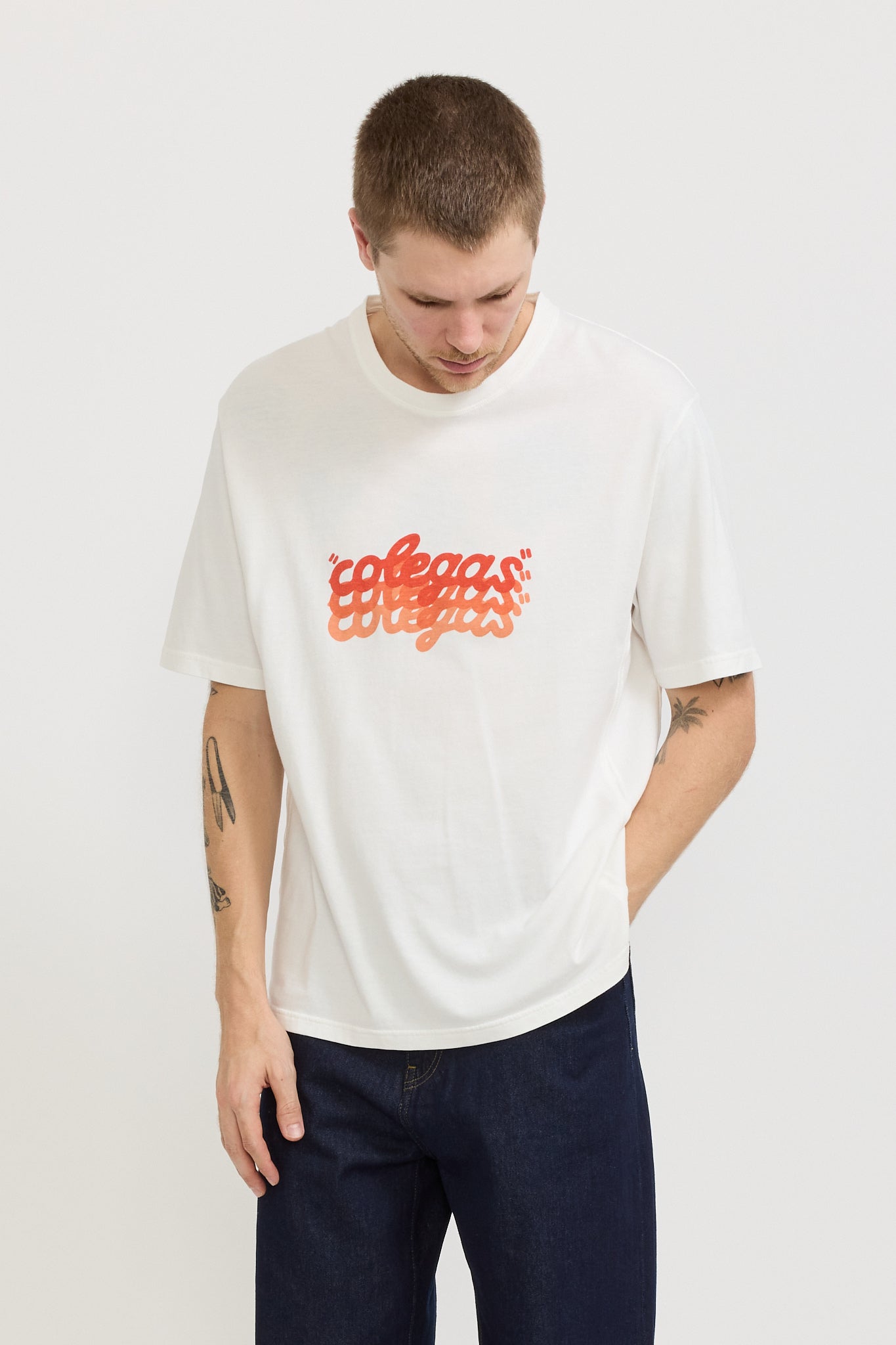 Colegas S/S Tee Off White