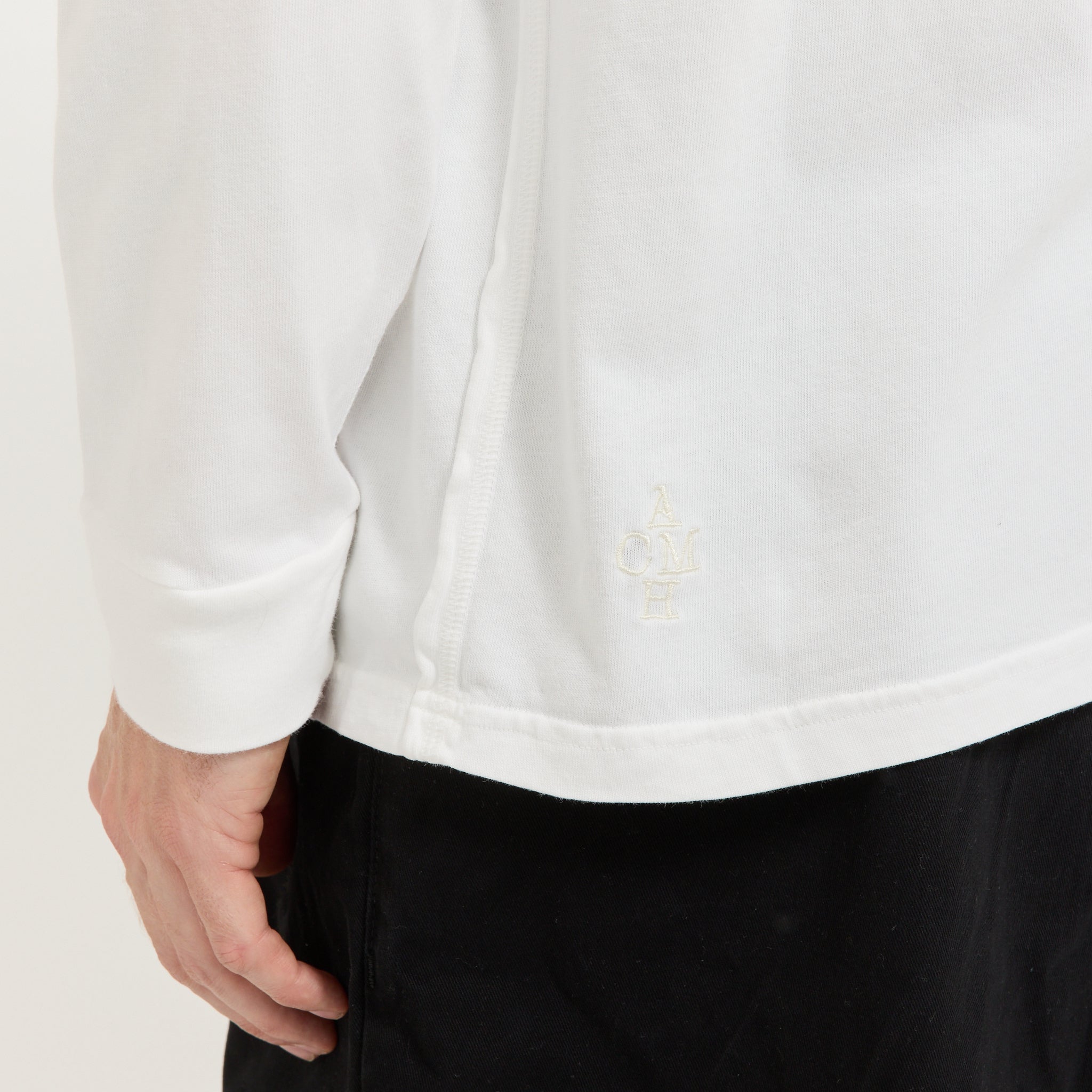 Dancers Have More Fun LS Tee Off White