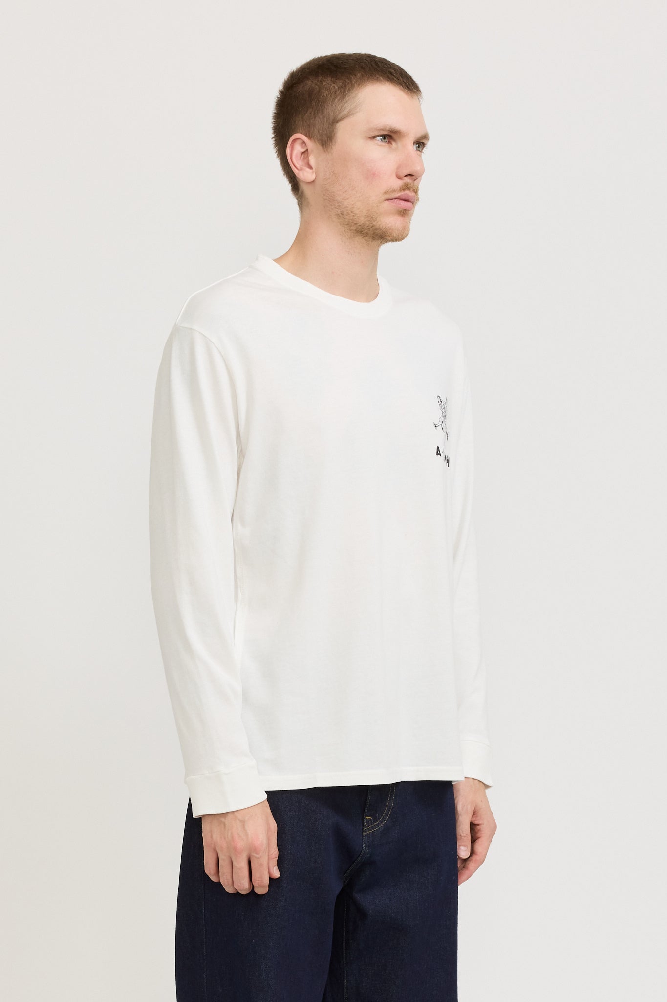 Dancers Only L/S Tee Off White