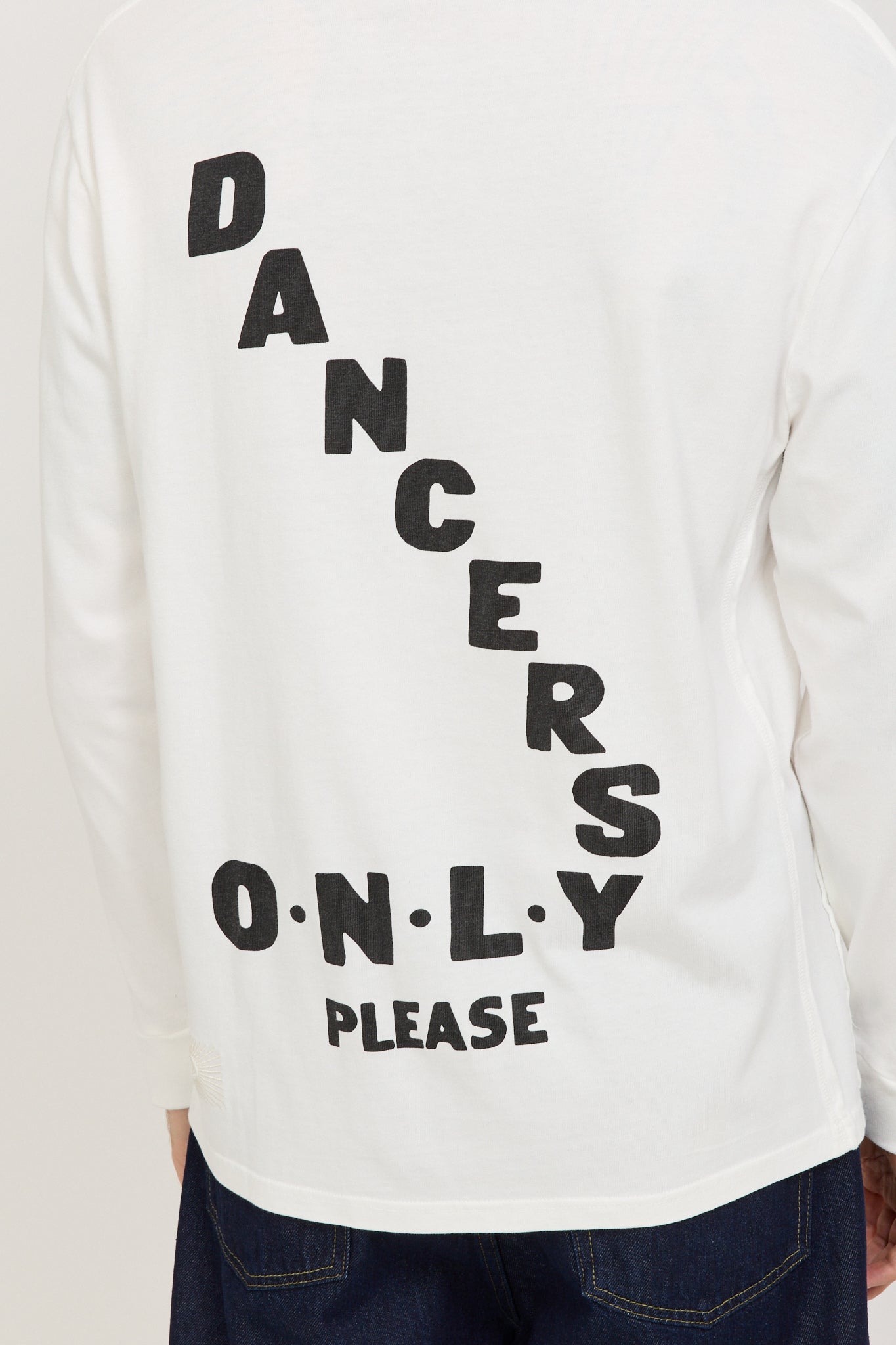 Dancers Only L/S Tee Off White