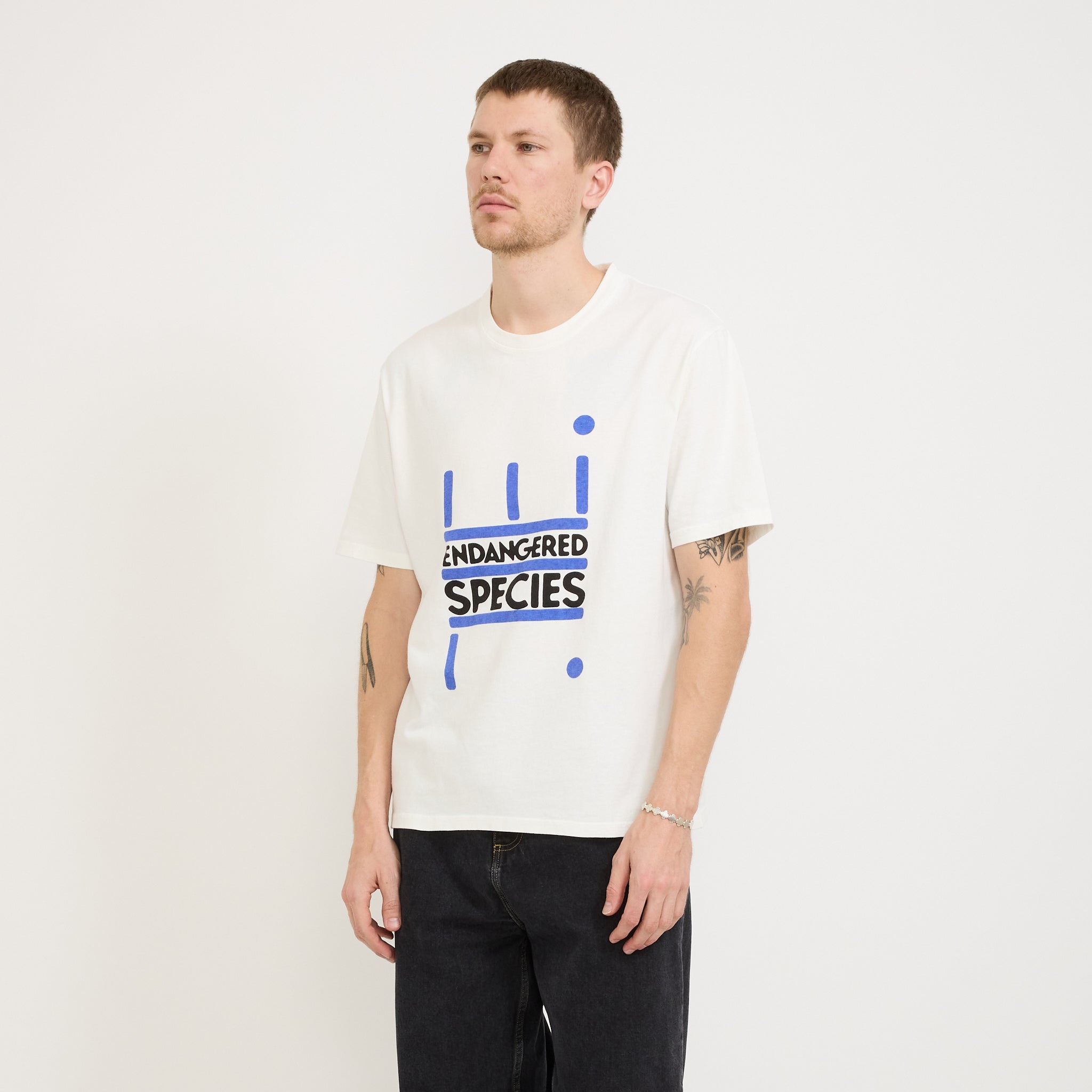 Endangered Species SS Tee Off White