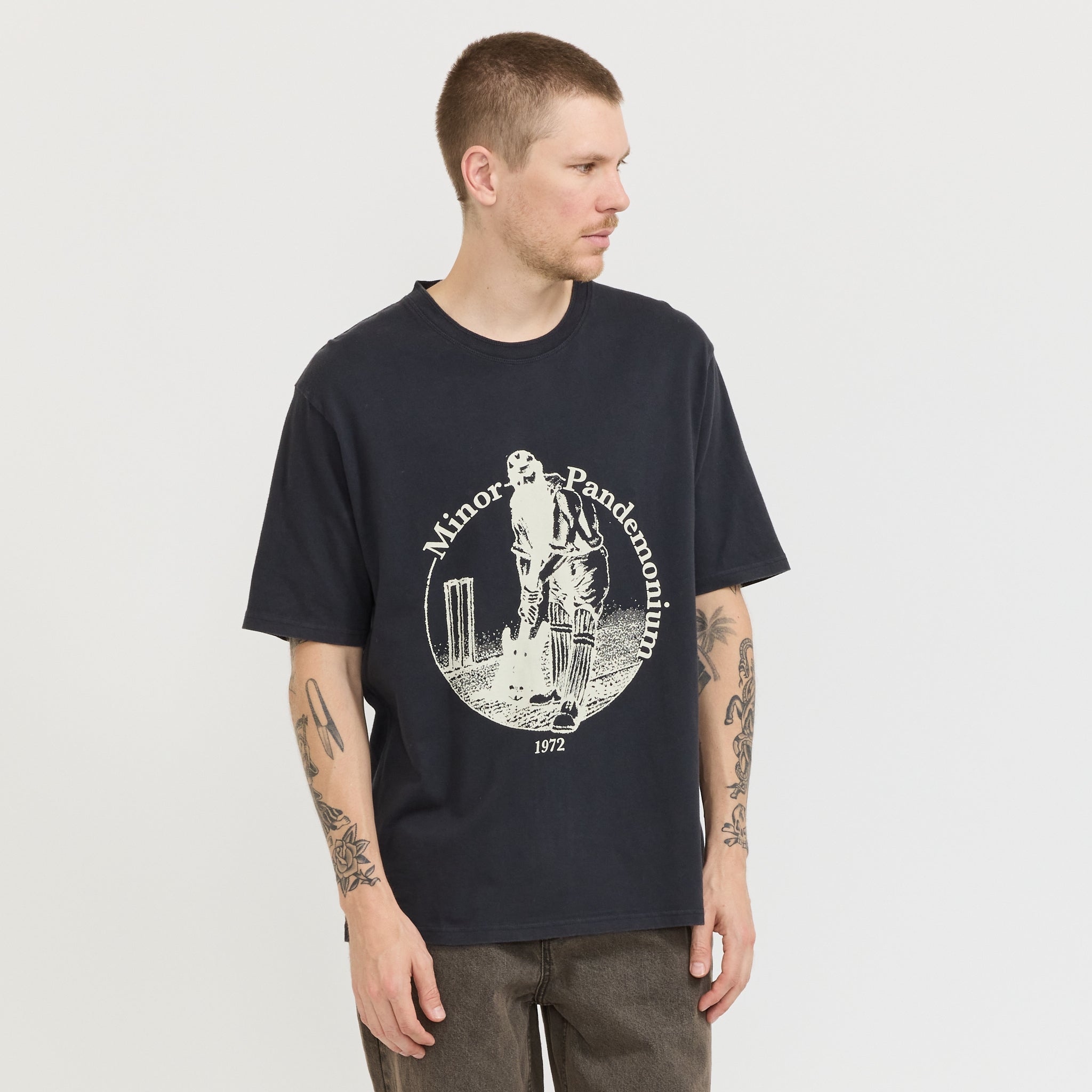 Minor Pandemonium World Tour Tee Vintage Black